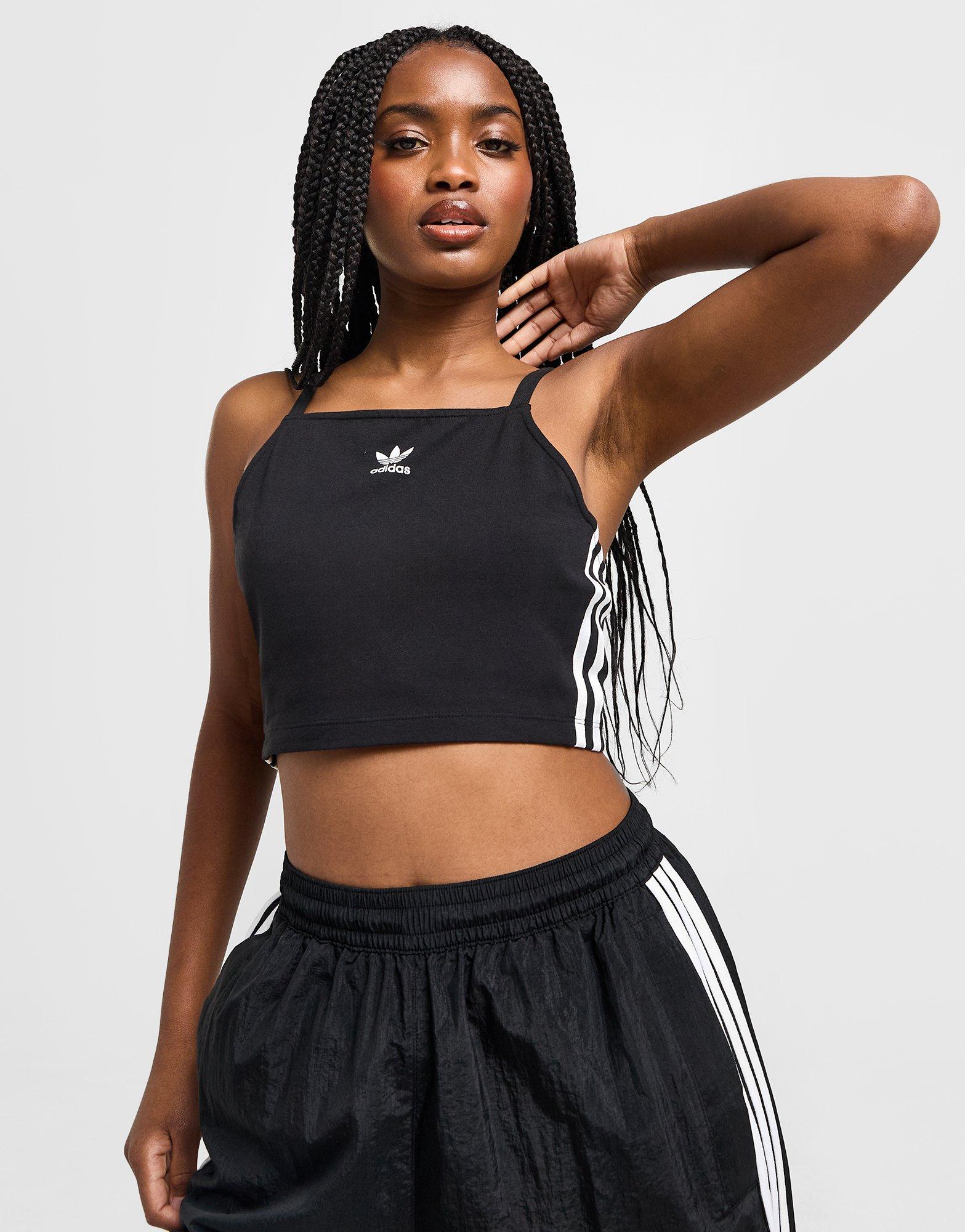 adidas Originals 3-Stripes Crop Tank Top