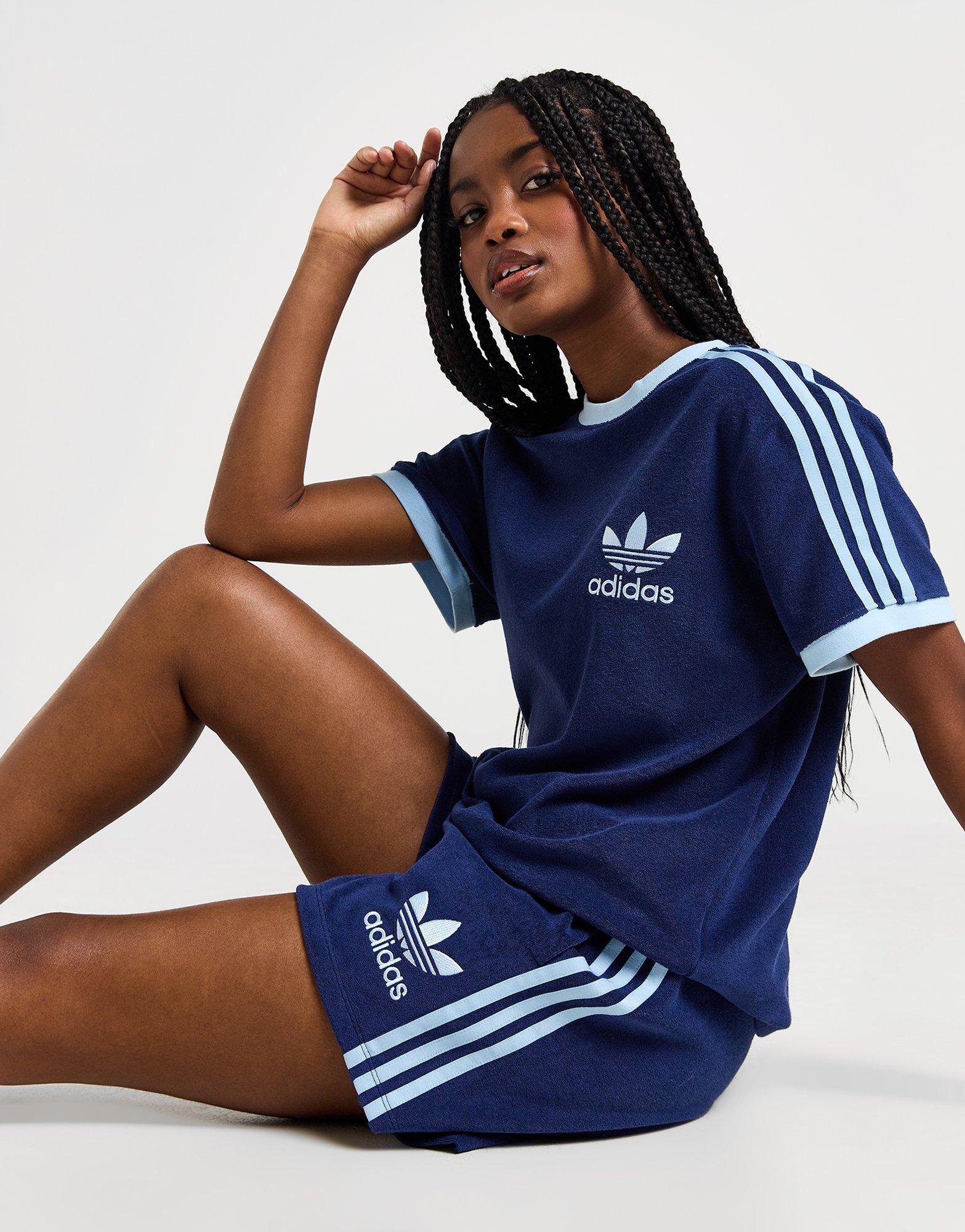 adidas Originals 3-Stripes Towelling Shorts