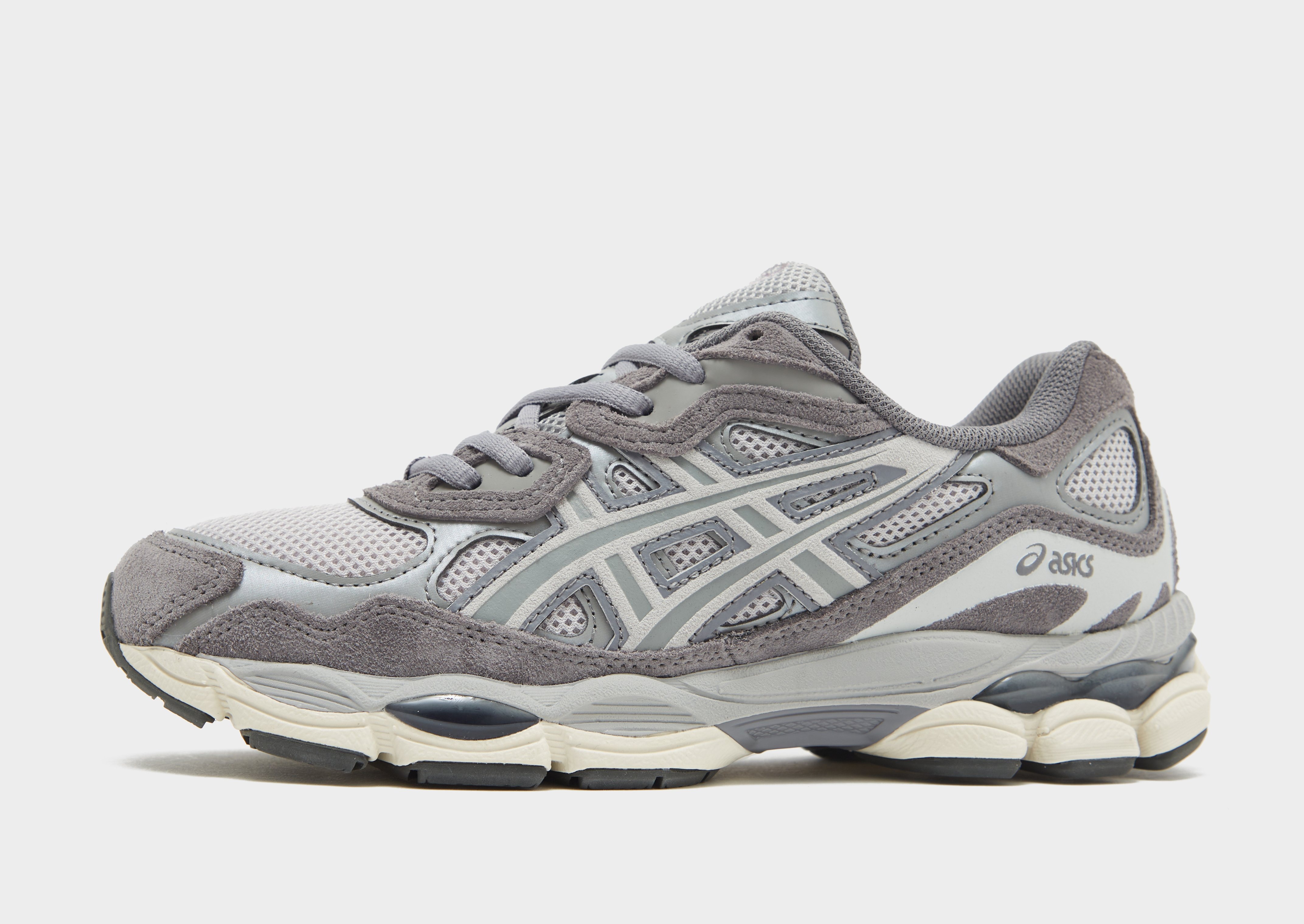 Asics grey trainers best sale