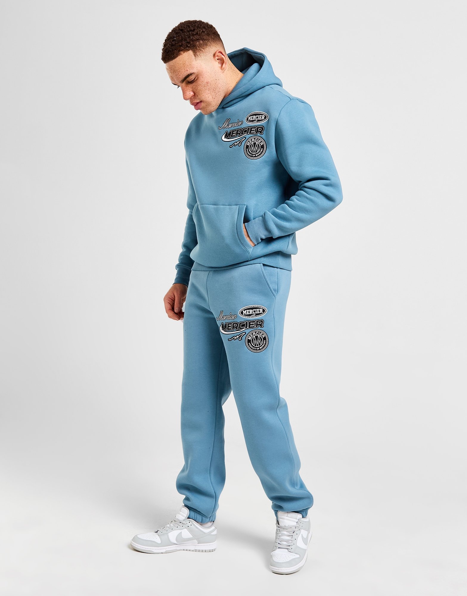 Blue MERCIER Racer Joggers | JD Sports UK