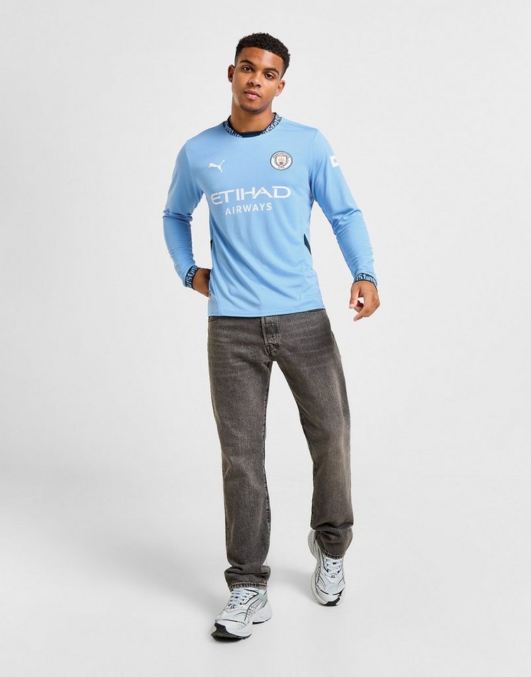 Puma Manchester City FC 2024/25 Long Sleeve Home Shirt