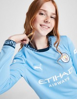 Puma Manchester City FC 24/25 Langarm Heim Shirt Kinder