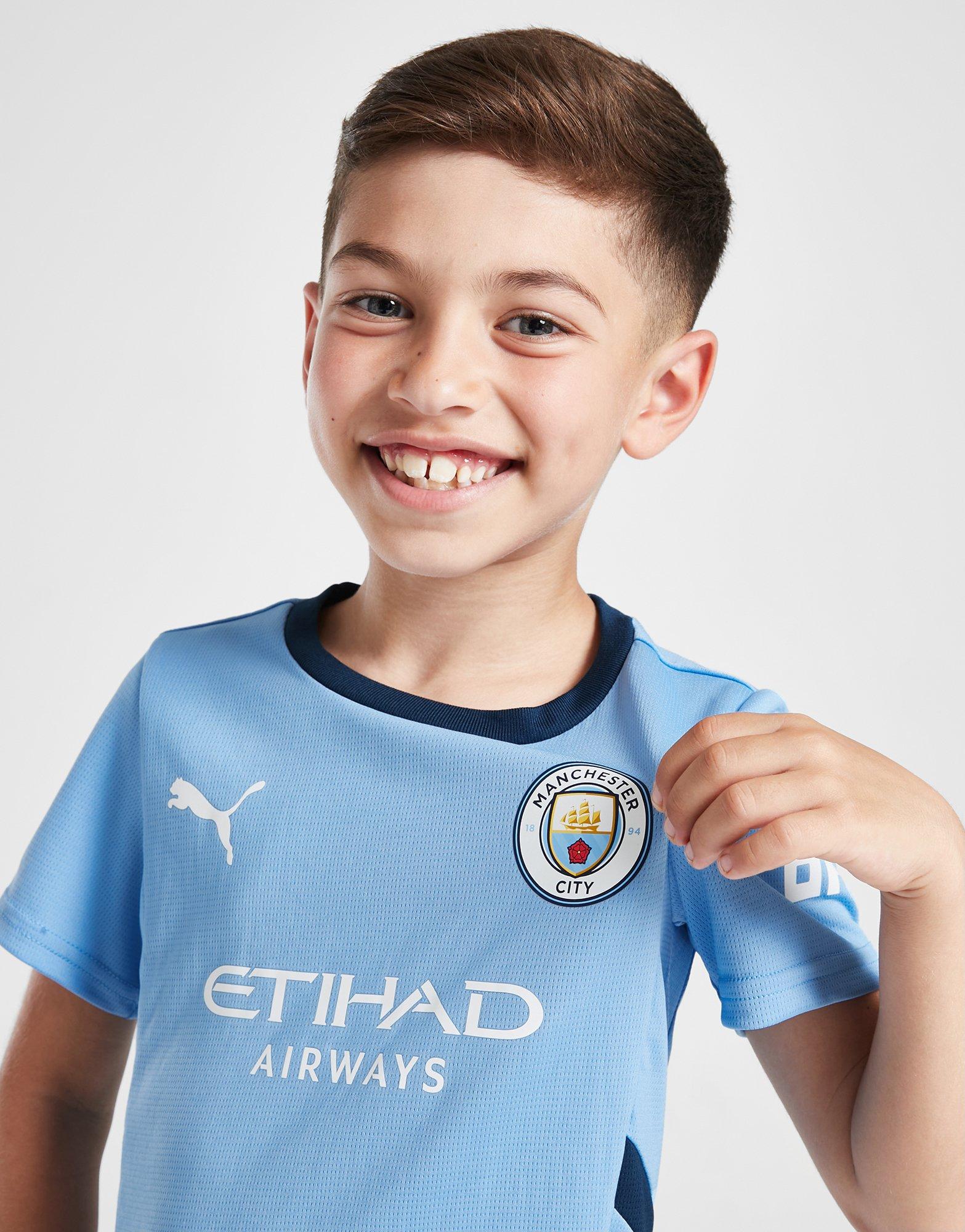 PUMA Manchester City FC 2024/25 Home Kit Children