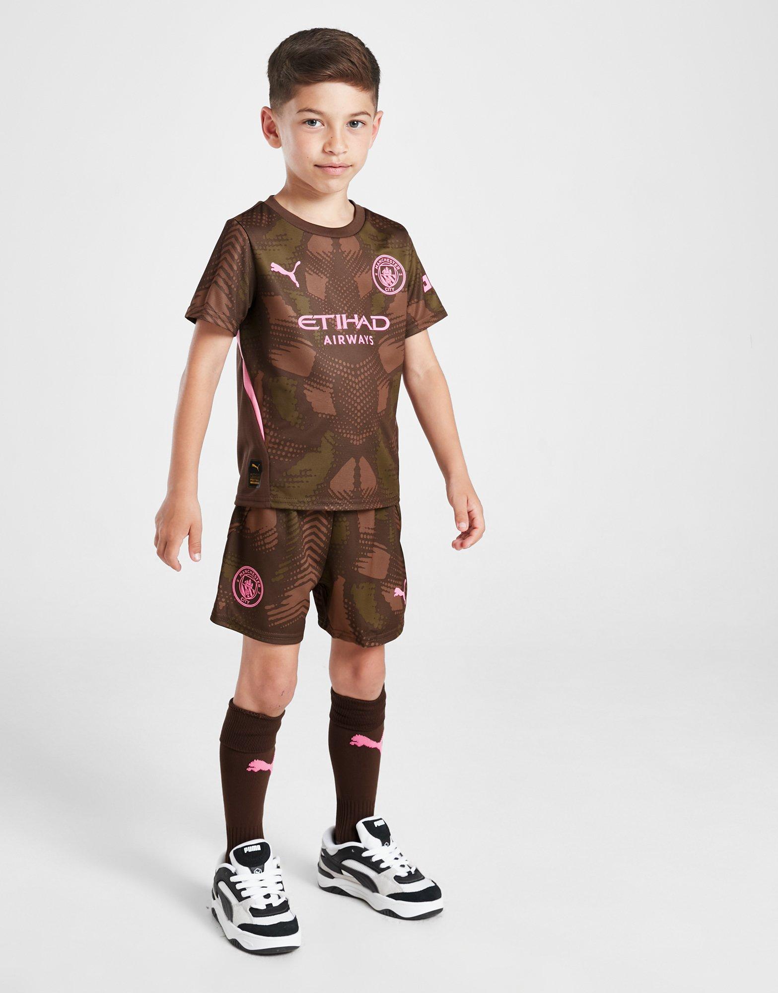 Children's man city goalkeeper kit 2025