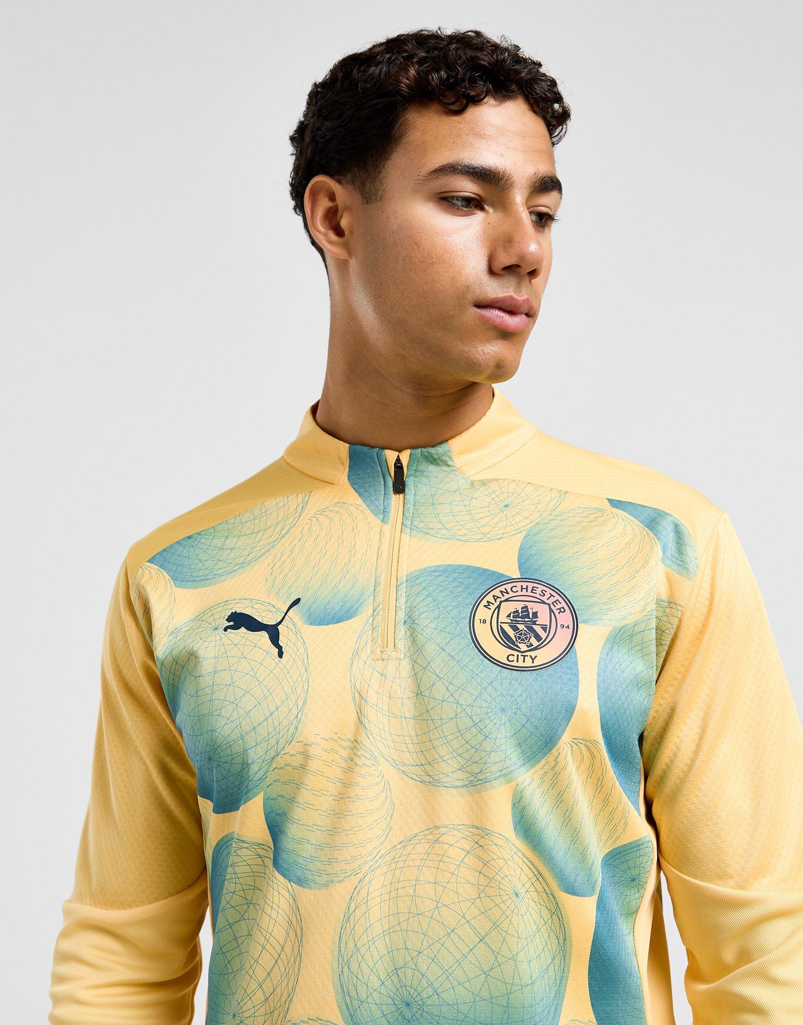 PUMA Manchester City FC Pre Match 1/4 Zip Top