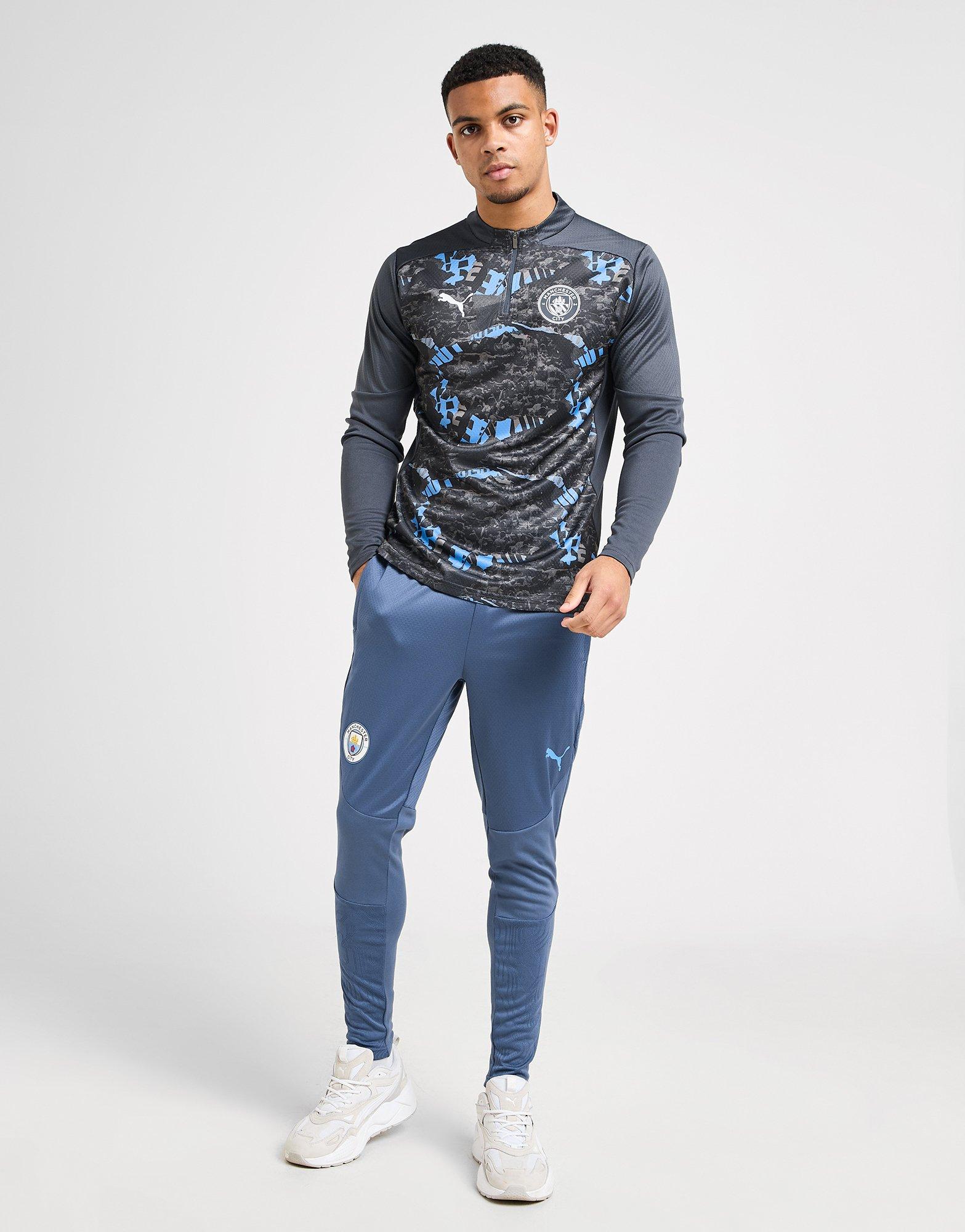 Blue PUMA Manchester City FC Training Pants JD Sports Malaysia