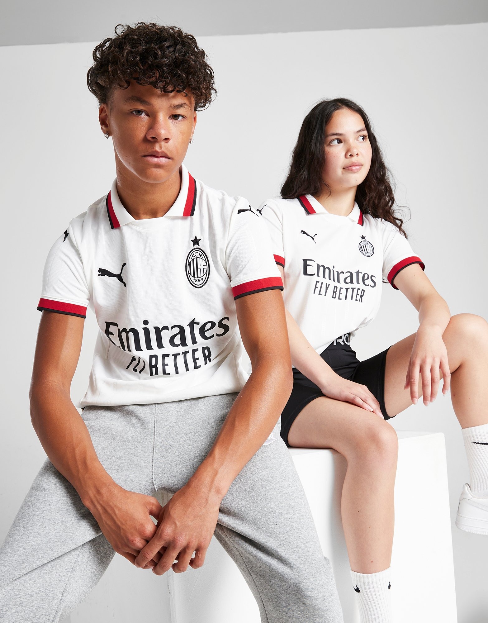 PUMA AC Milan 2024 25 Auswarts Shirt Kinder Weiss JD Sports Deutschland