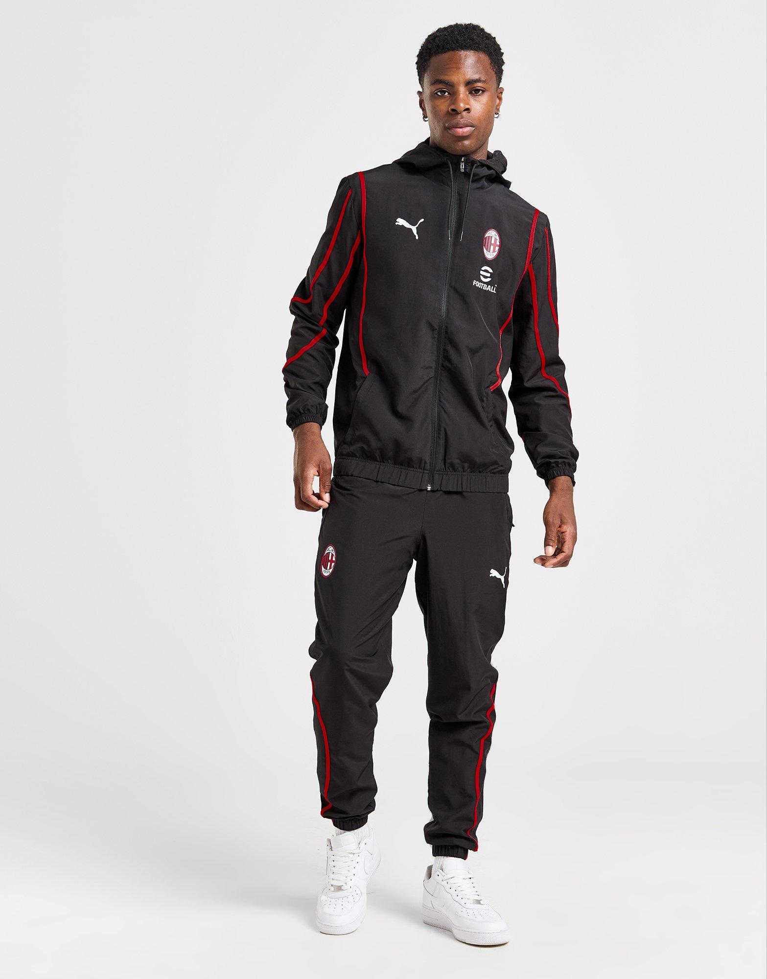 PUMA AC Milan Pre Match Windbreaker Jacket