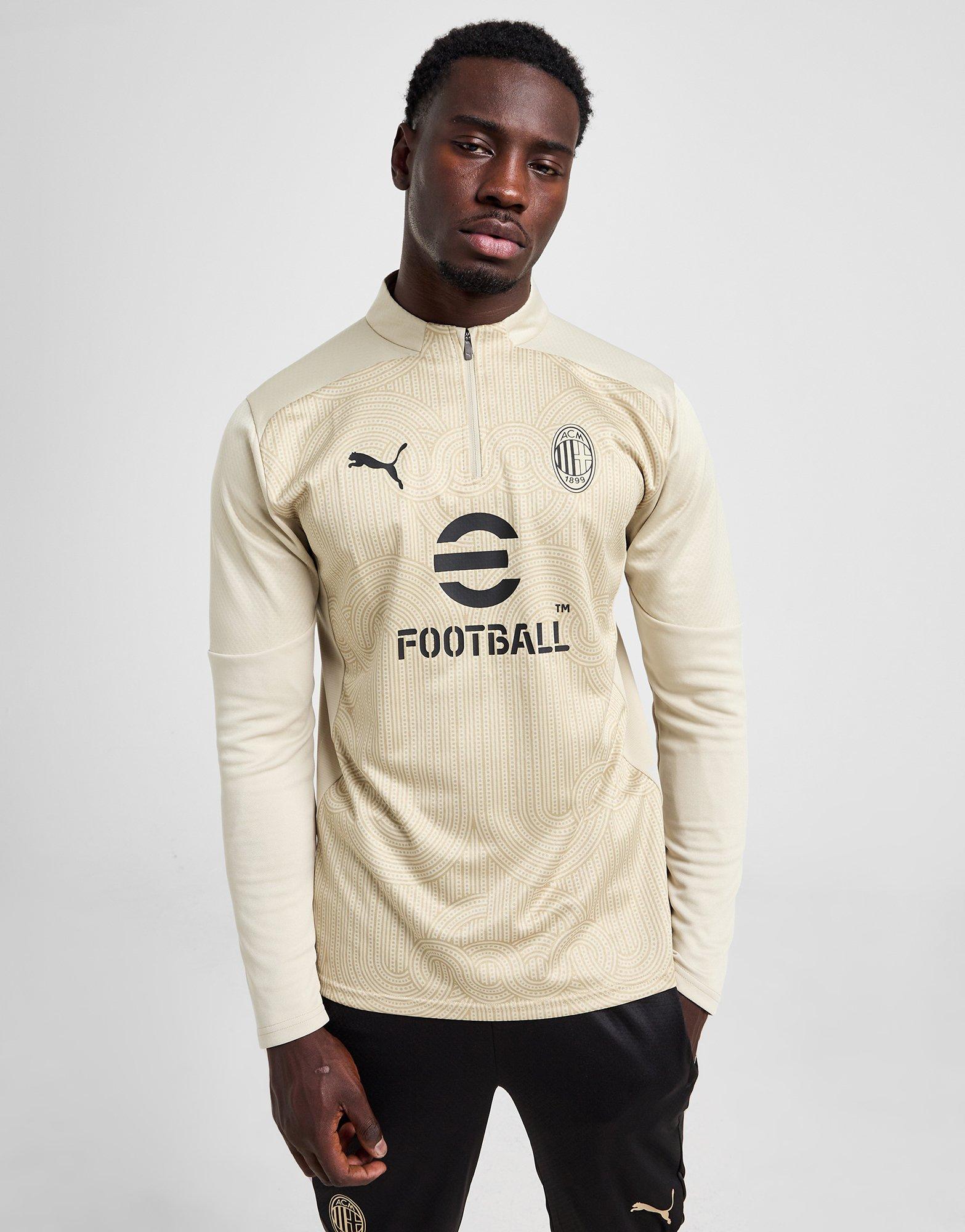 Grey PUMA AC Milan Pre Match 1/4 Zip Top JD Sports Global