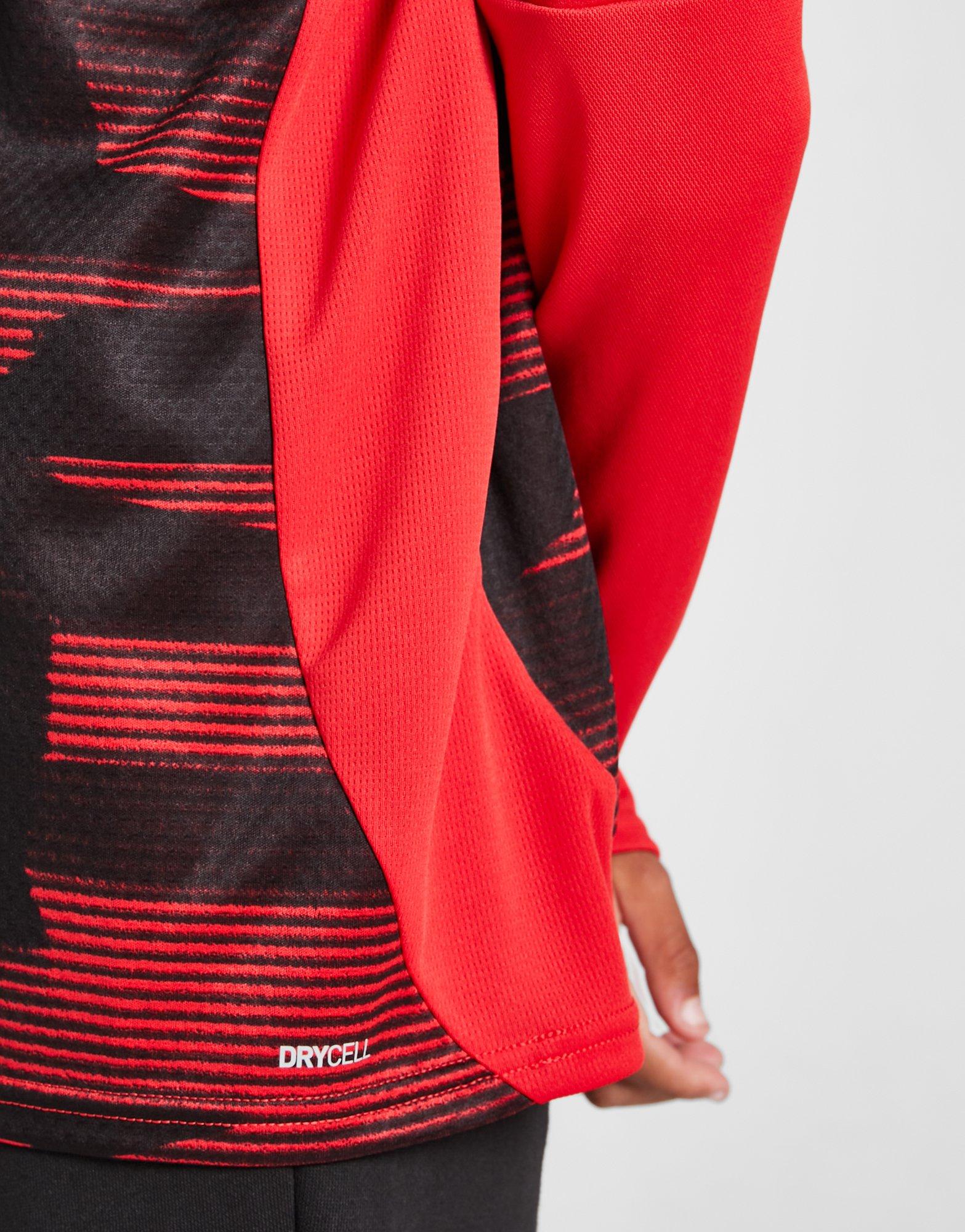 PUMA AC Milan Pre Match 1/4 Zip Top Junior