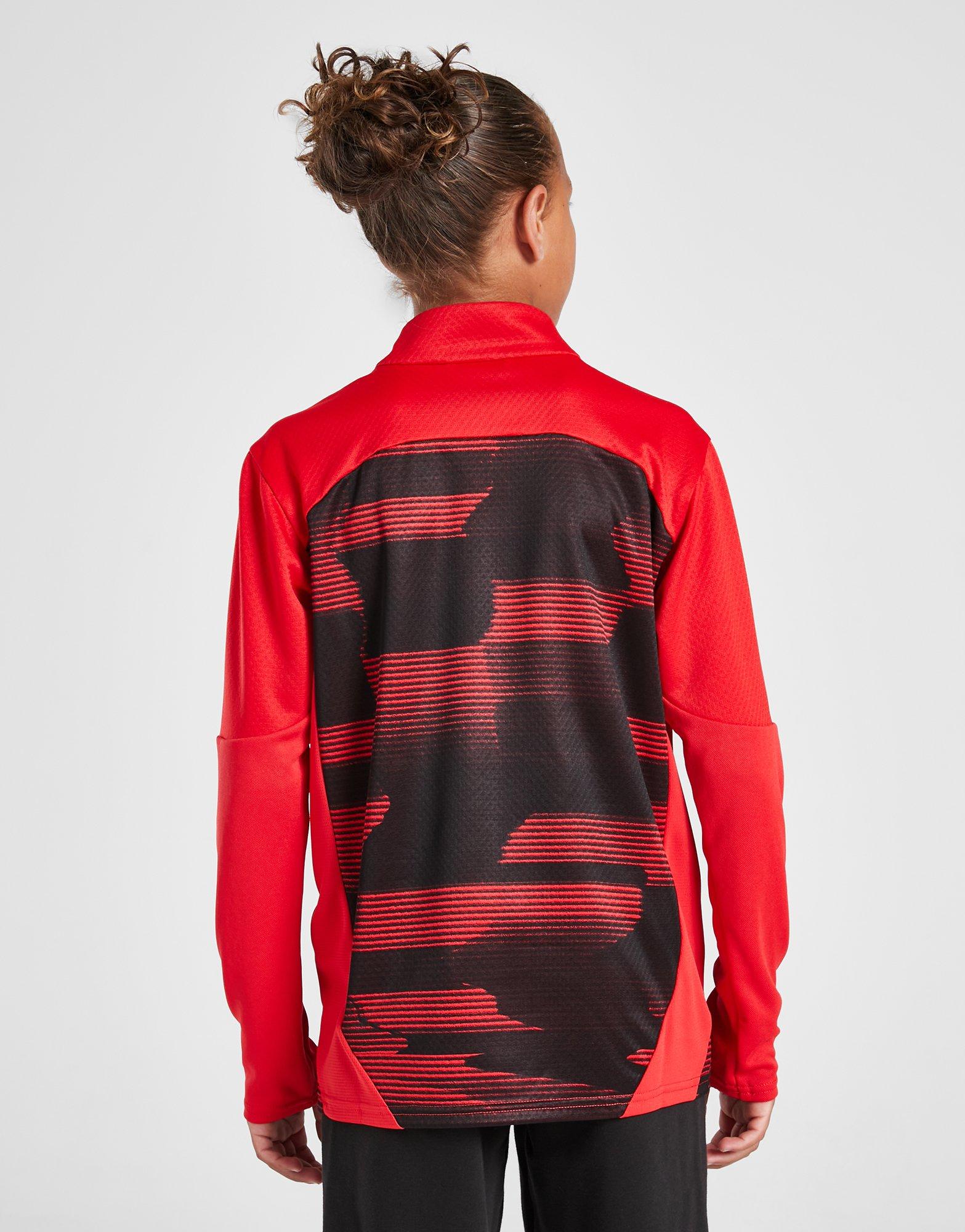 PUMA AC Milan Pre Match 1/4 Zip Top Junior