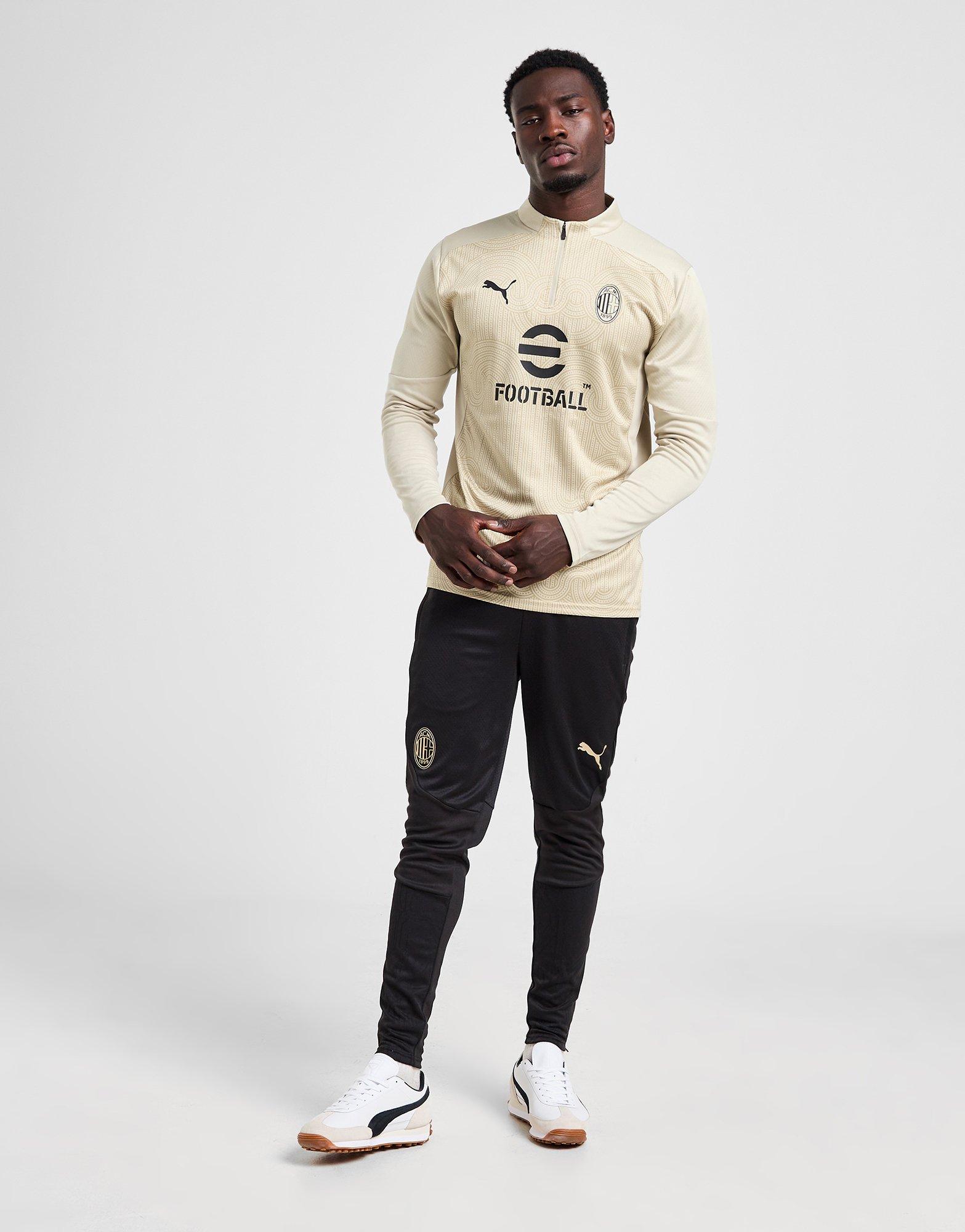 Pantaloni Allenamento A.C. Milan Ufficiali Puma - Nero Unisex Adulto - Foto 5