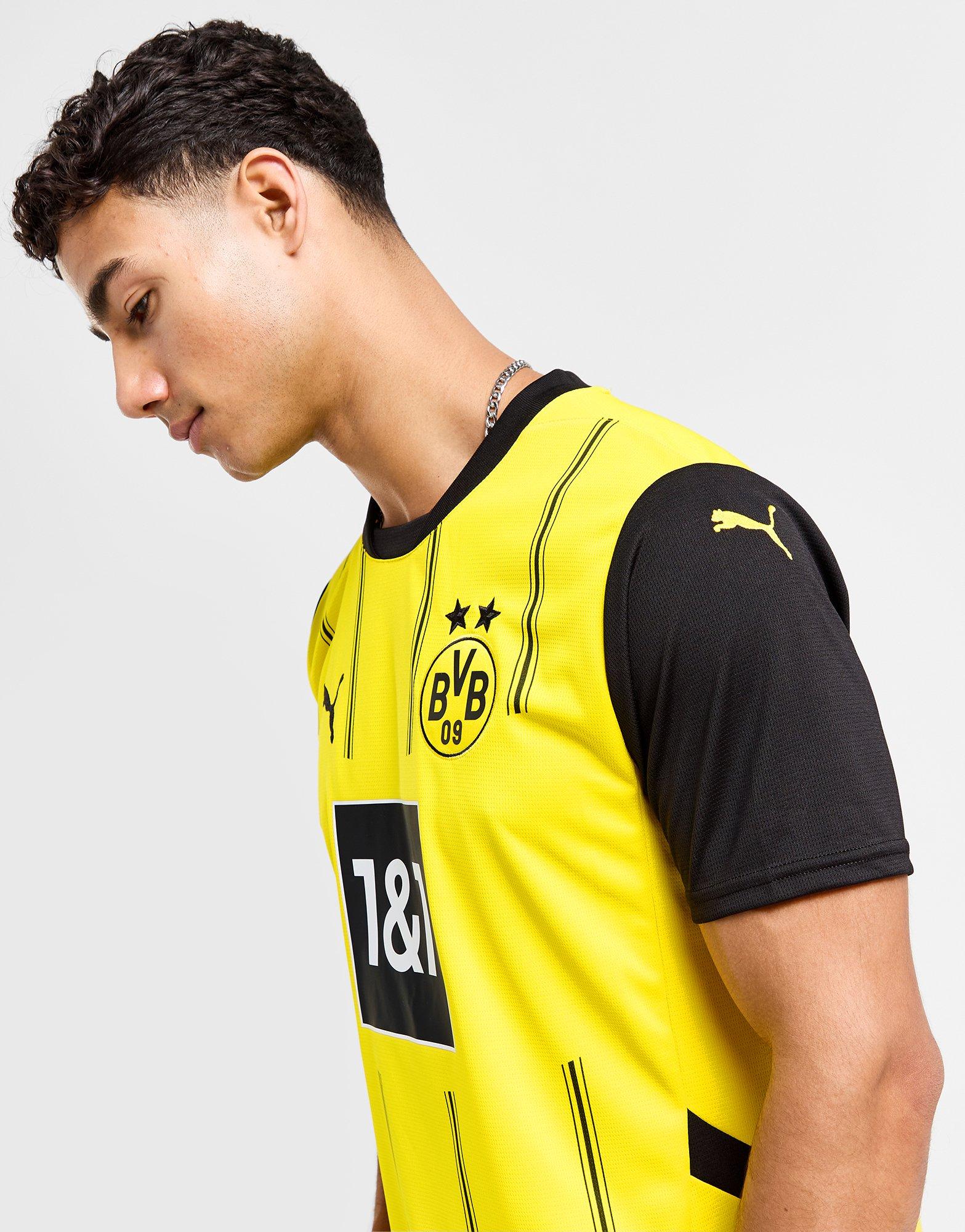 Borussia dortmund home shirt clearance