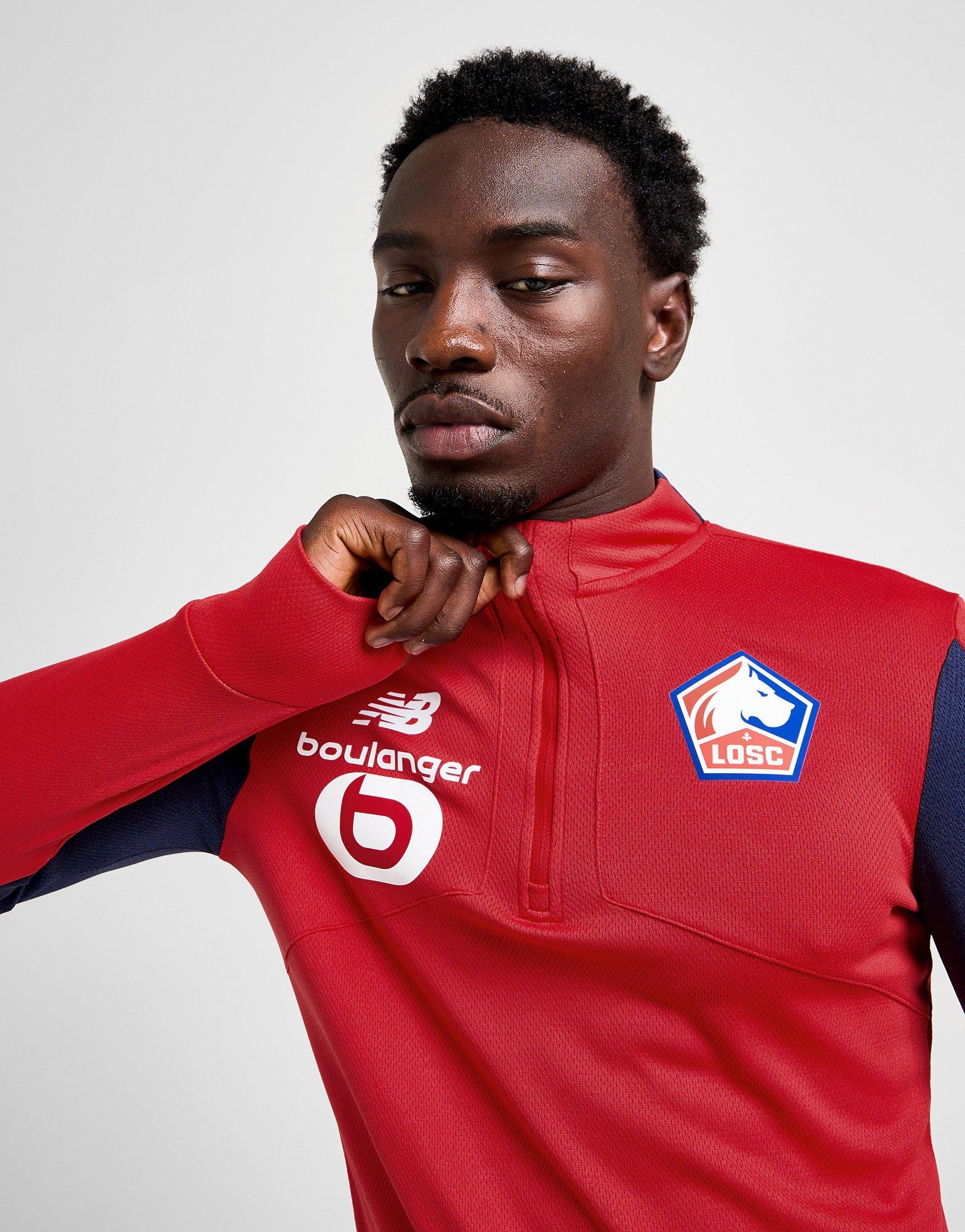 New Balance LOSC Lille Trainingsoberteil mit Viertelreißverschluss