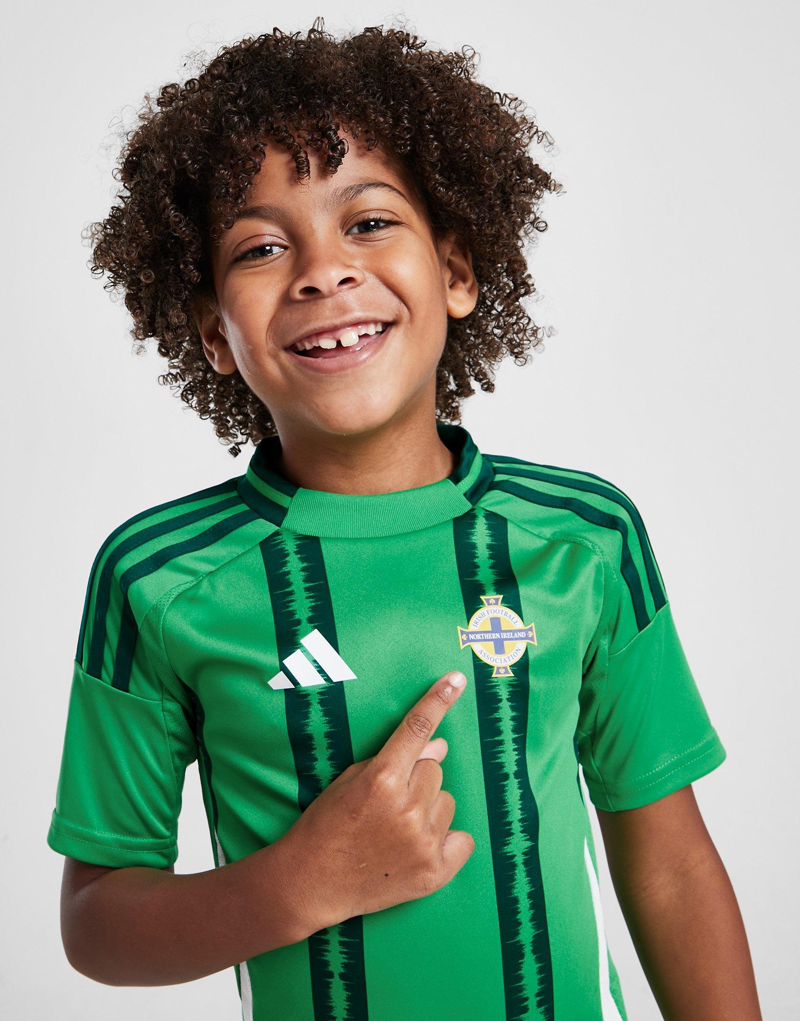 adidas Northern Ireland 2024 Home Kit Children