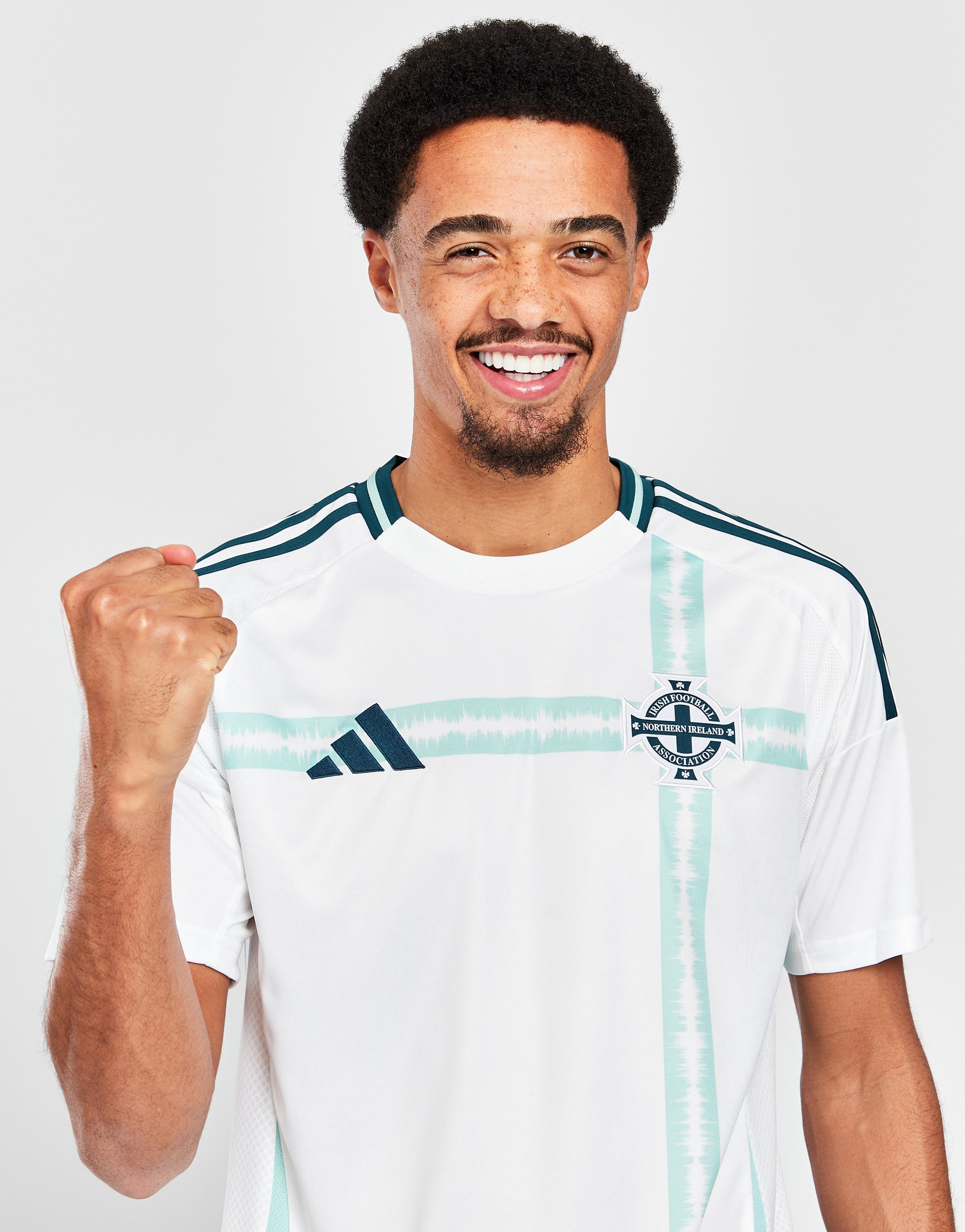 adidas Northern Ireland 2024 Away Shirt PRE ORDER Weiss - JD Sports ...