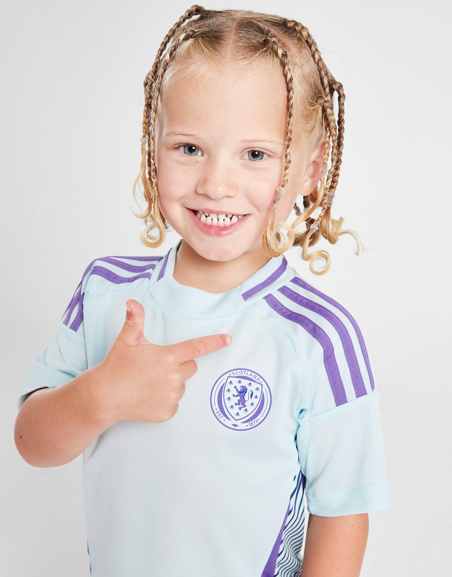 adidas Scotland 2024 Away Kit Children