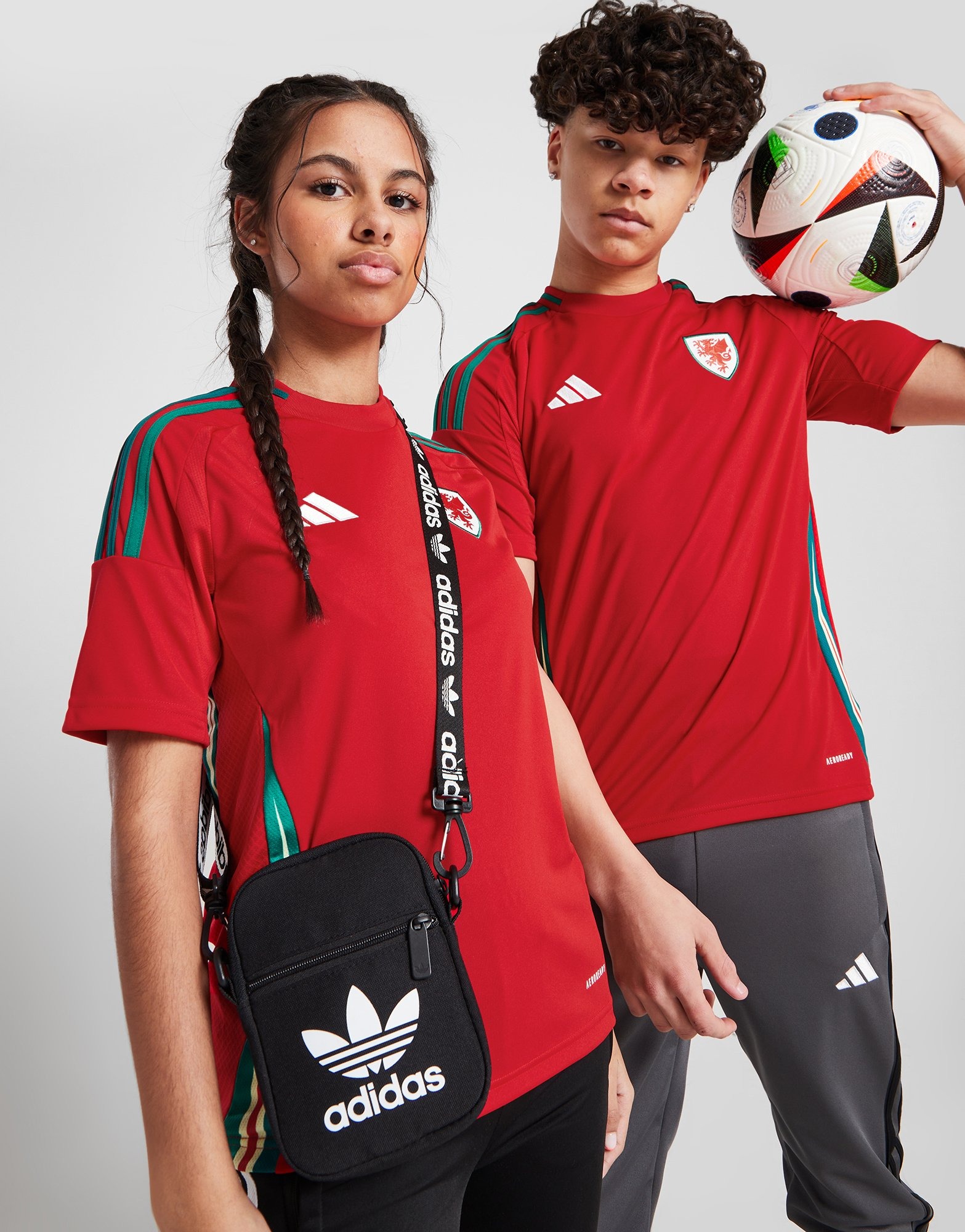 adidas Prima Maglia Galles 2024 Junior in JD Sports