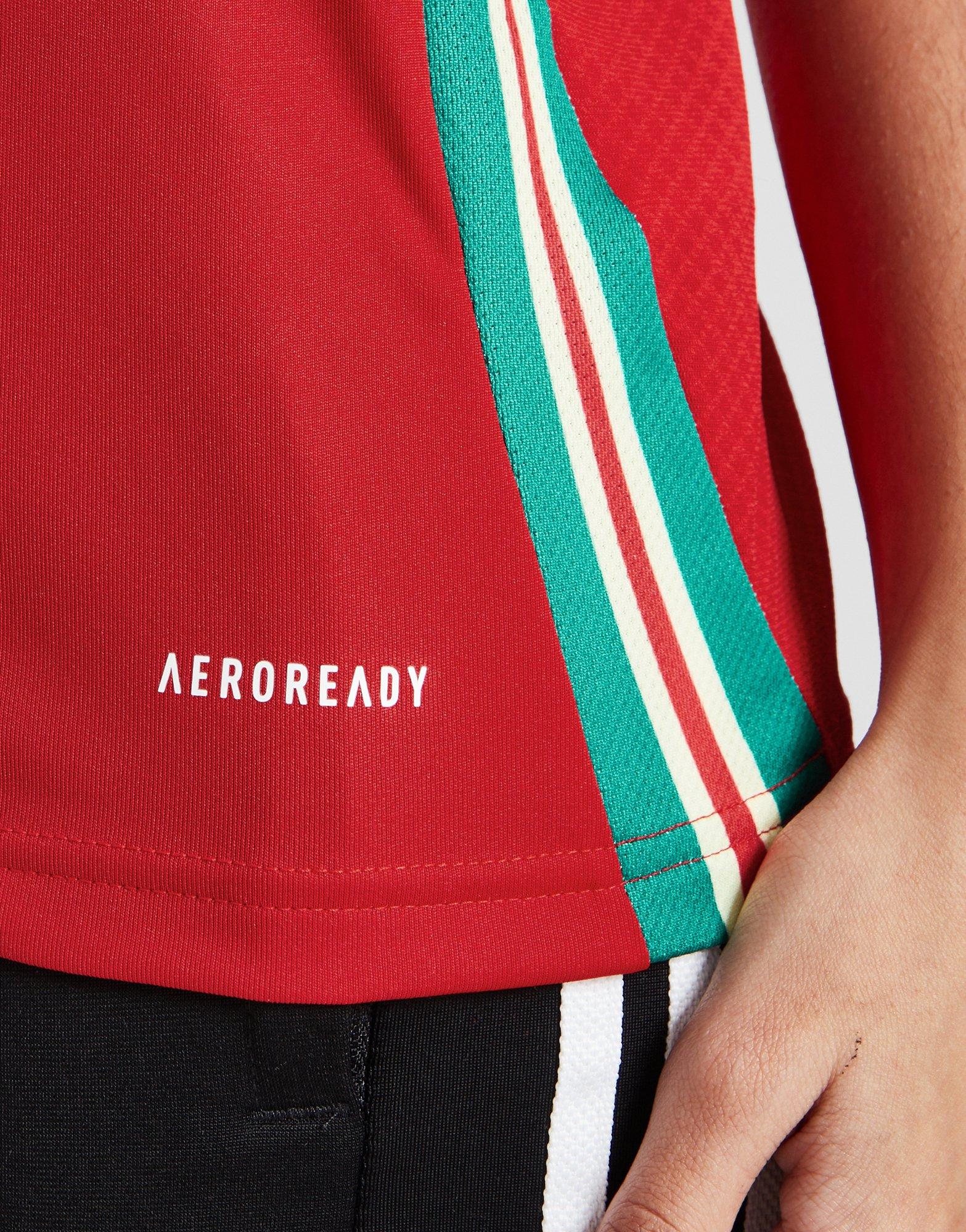 adidas Wales 2024 Home Shirt Junior