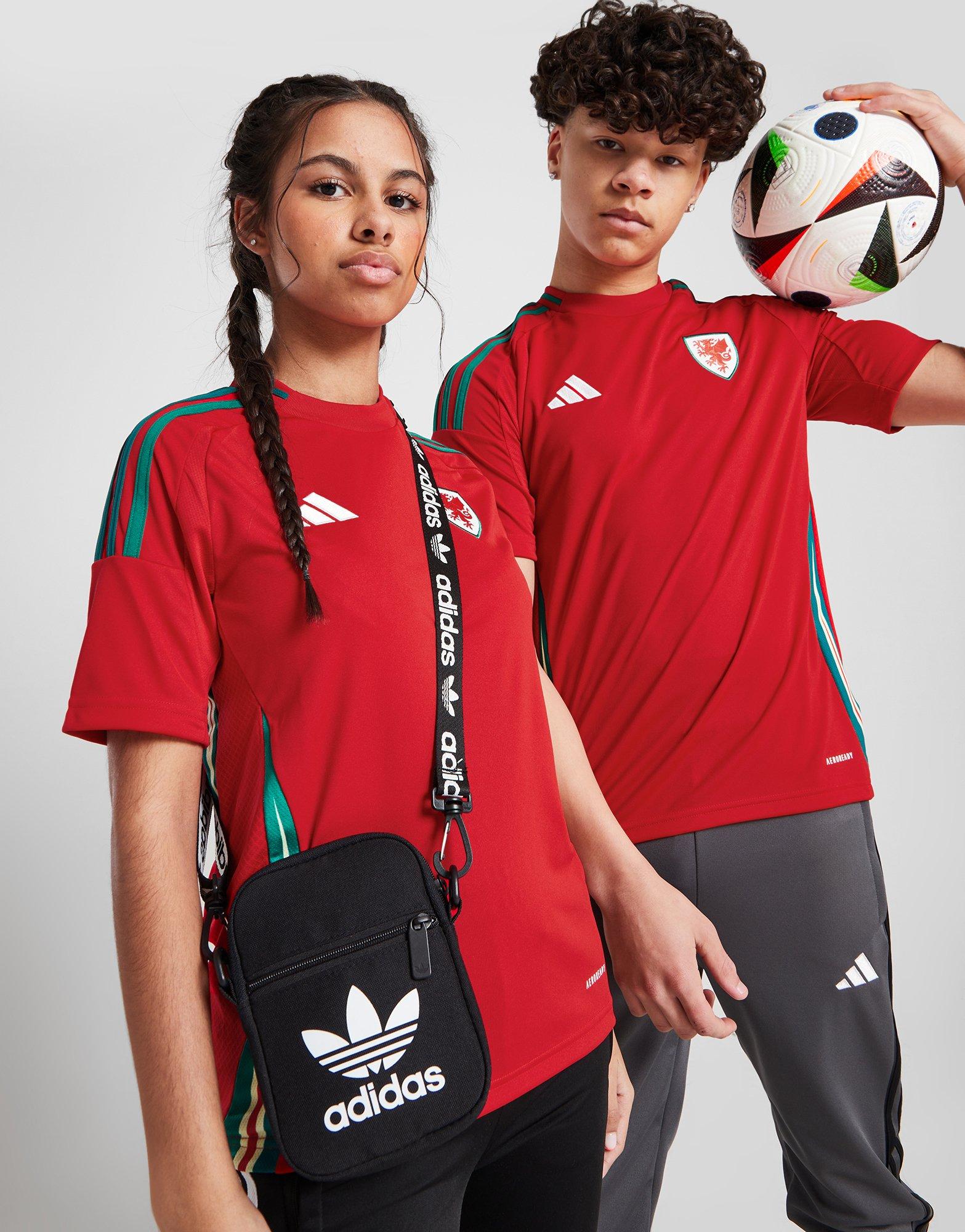 adidas Wales 2024 Home Shirt Junior