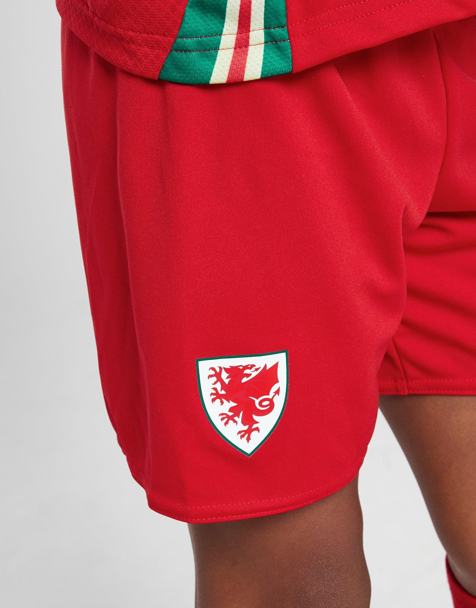 adidas Wales 2024 Home Kit Children