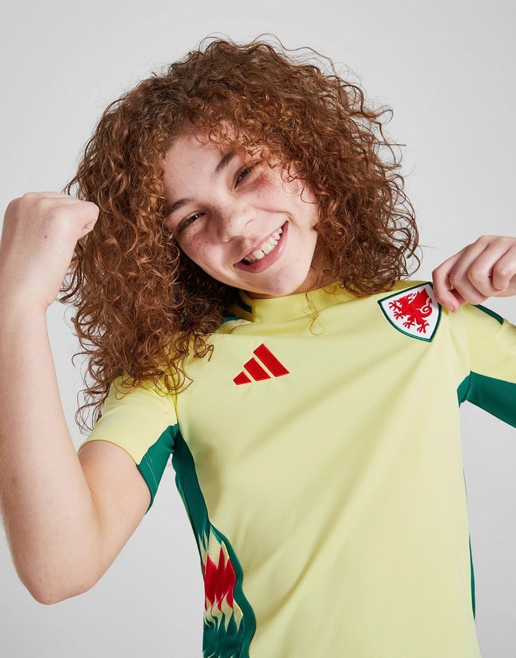 adidas Wales 2024 Away Shirt Junior