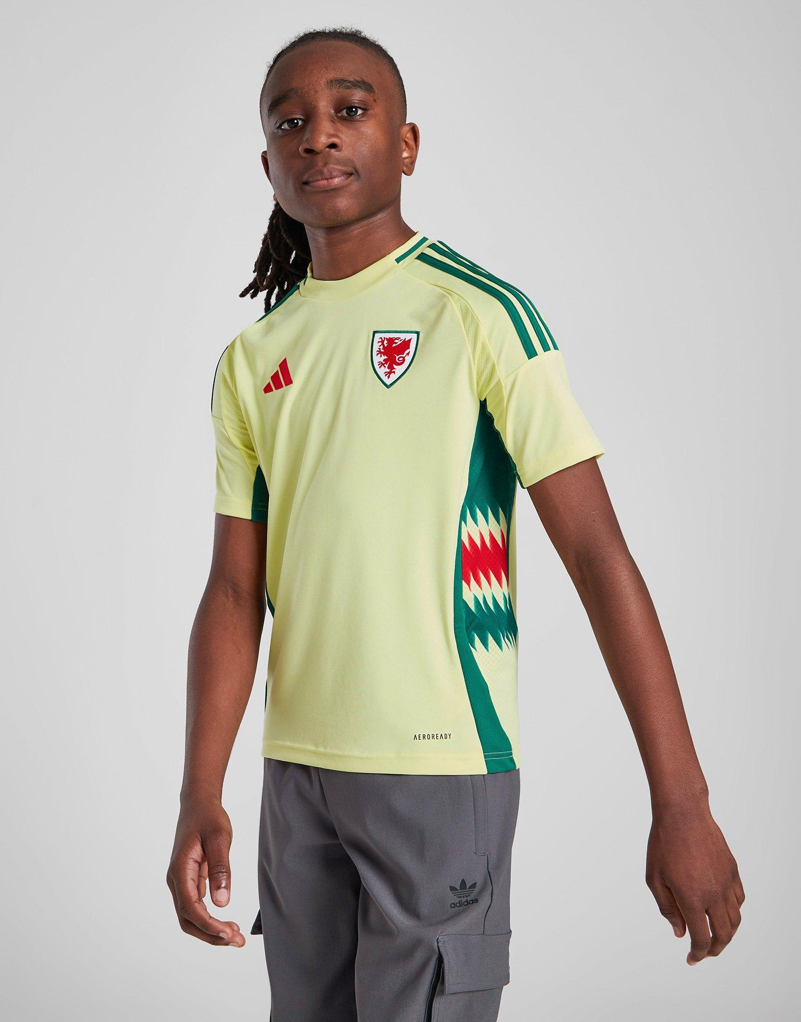 adidas Wales 2024 Away Shirt Junior