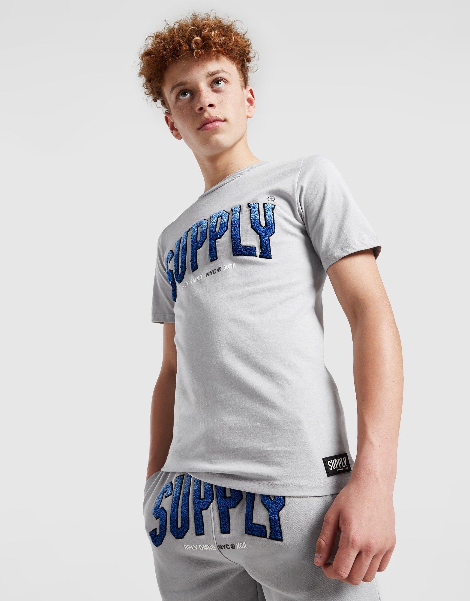 Grey Supply & Demand Zuni T-Shirt Junior | JD Sports UK