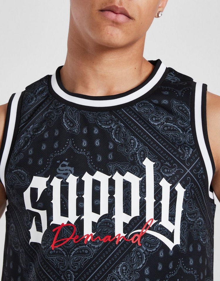 Supply & Demand Carlton Basketball Vest Junior
