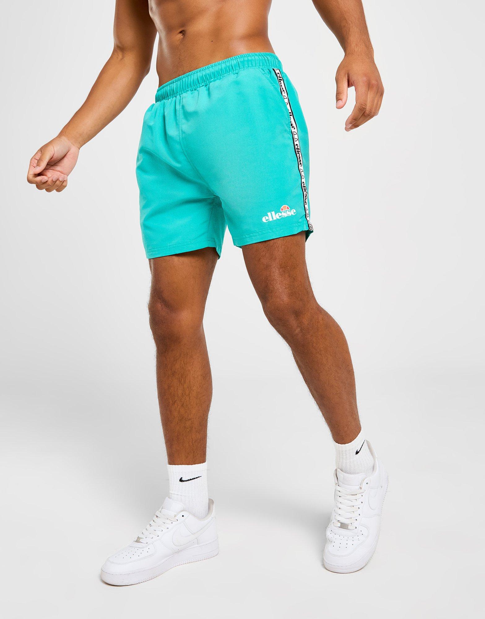 Green Ellesse Juaniso 5 Tape Swim Shorts JD Sports Global