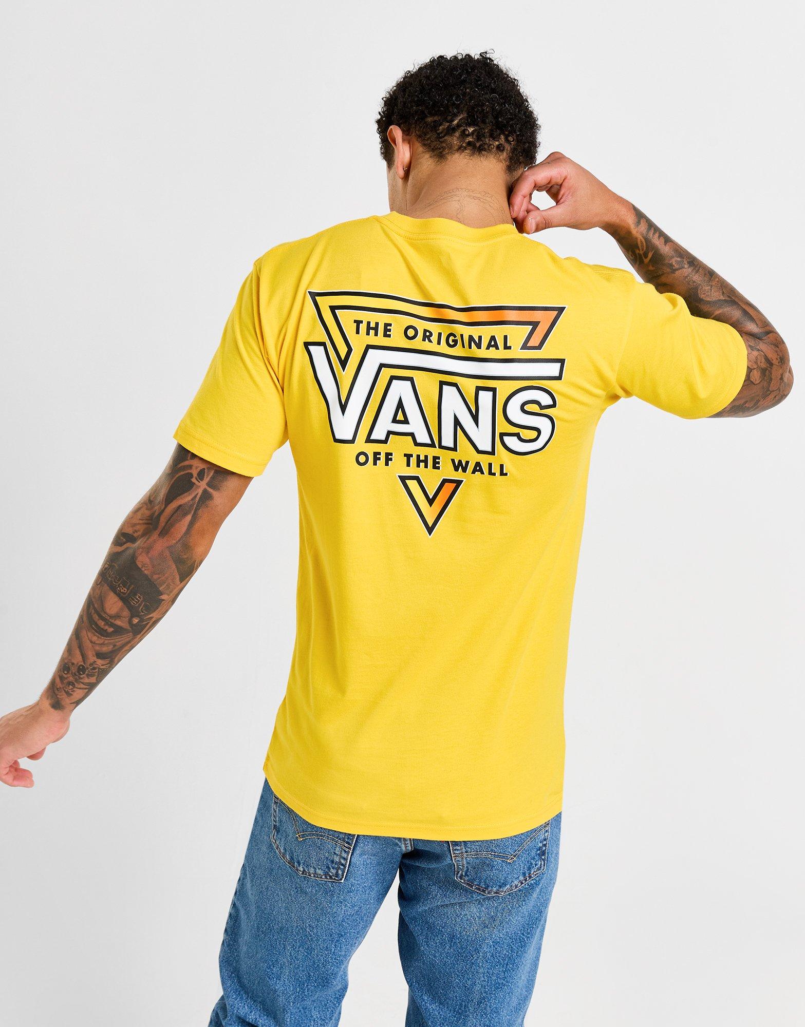 Yellow vans shop shirt