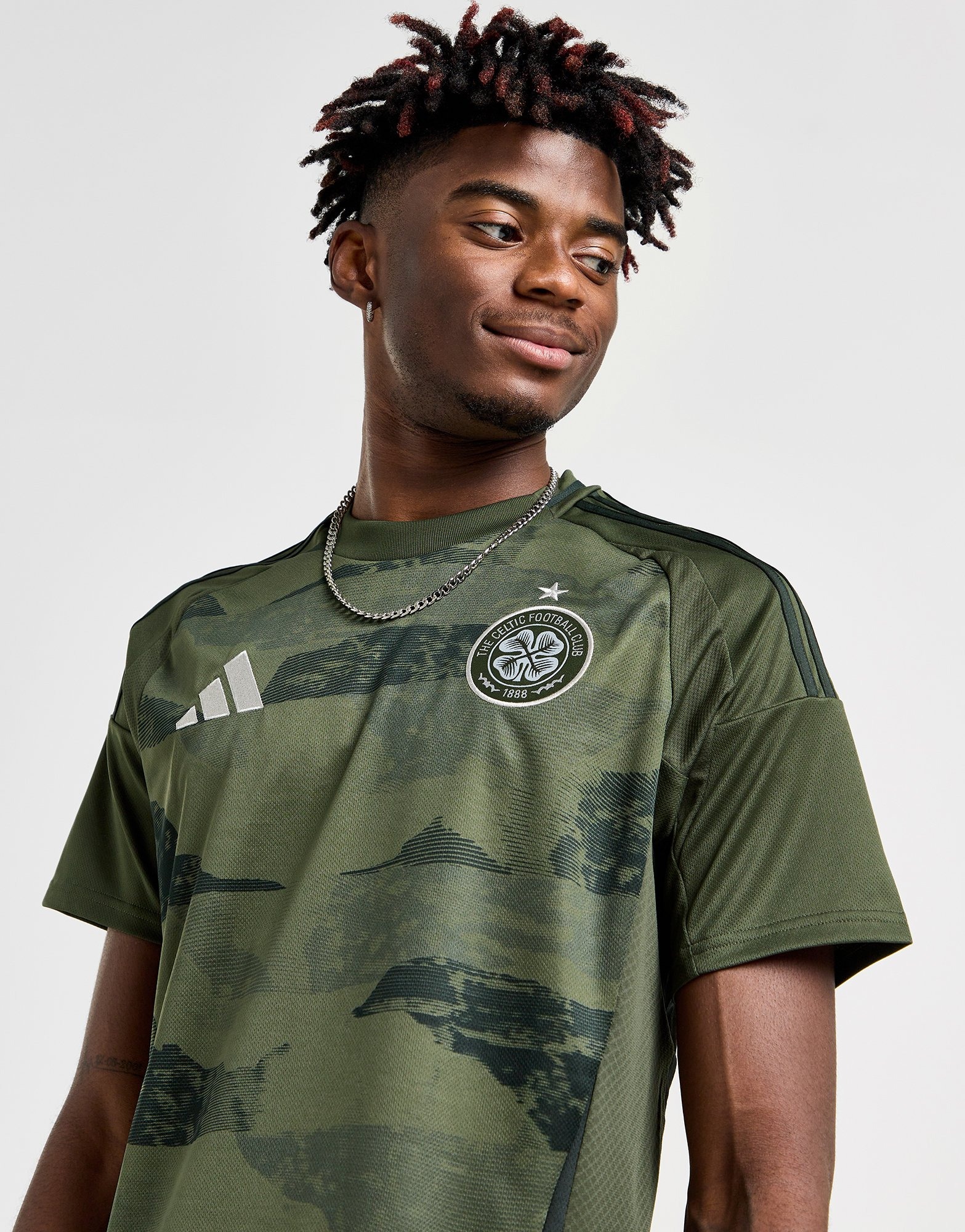 Green adidas Celtic 2024/25 Unsponsored Third Shirt - JD Sports Global