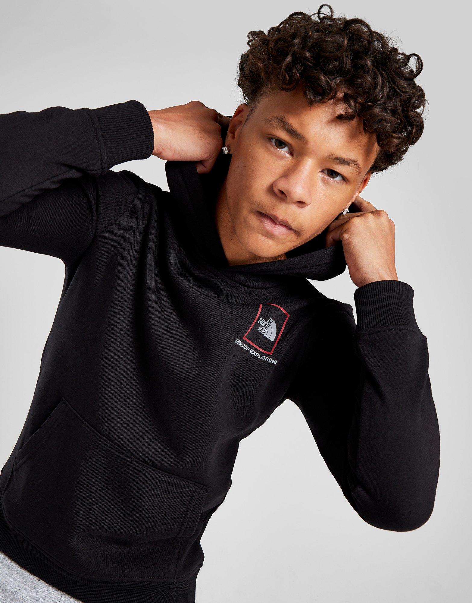 Black The North Face Box Hoodie Junior JD Sports Ireland