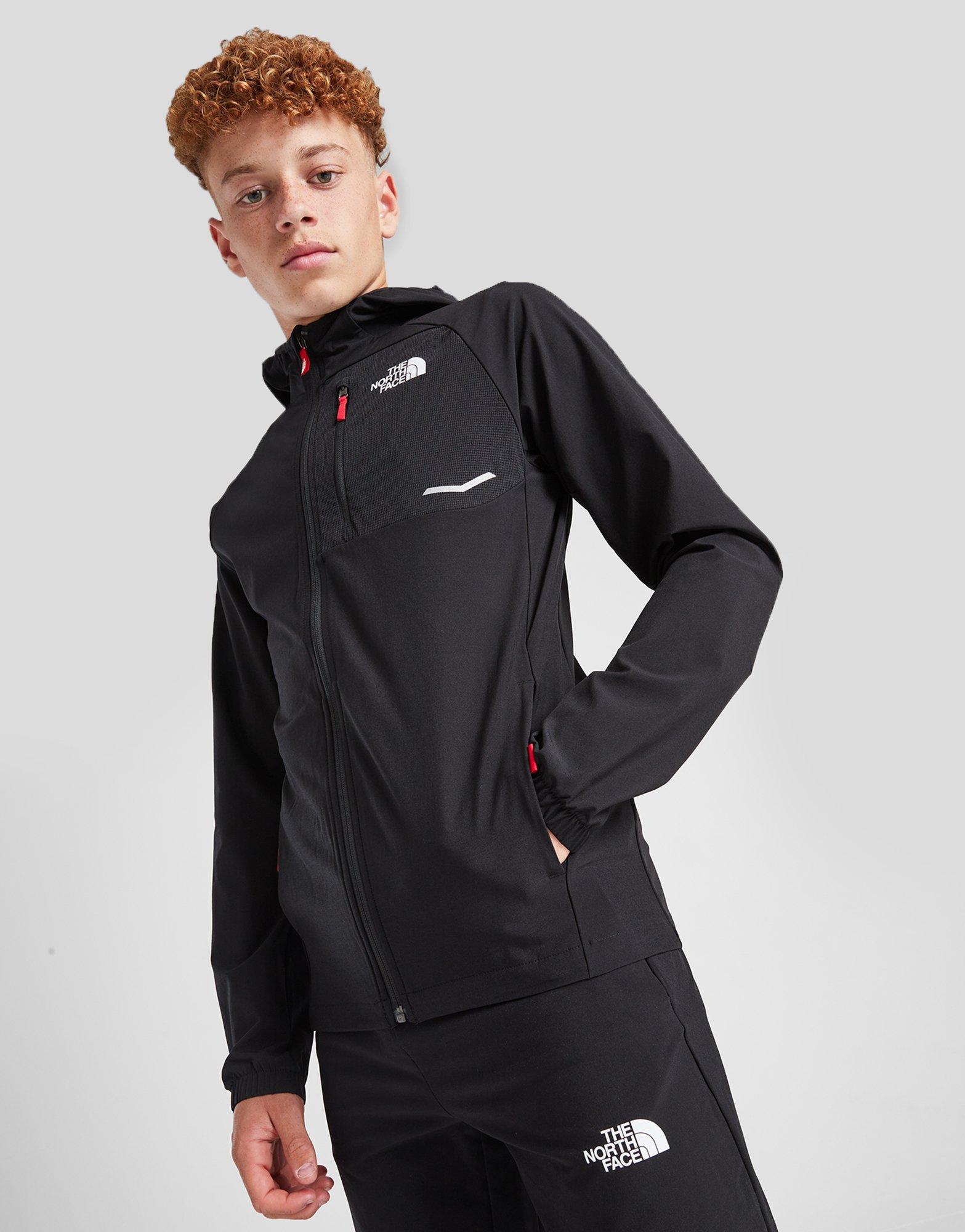 Black The North Face Performance Woven Jacket Junior - JD
