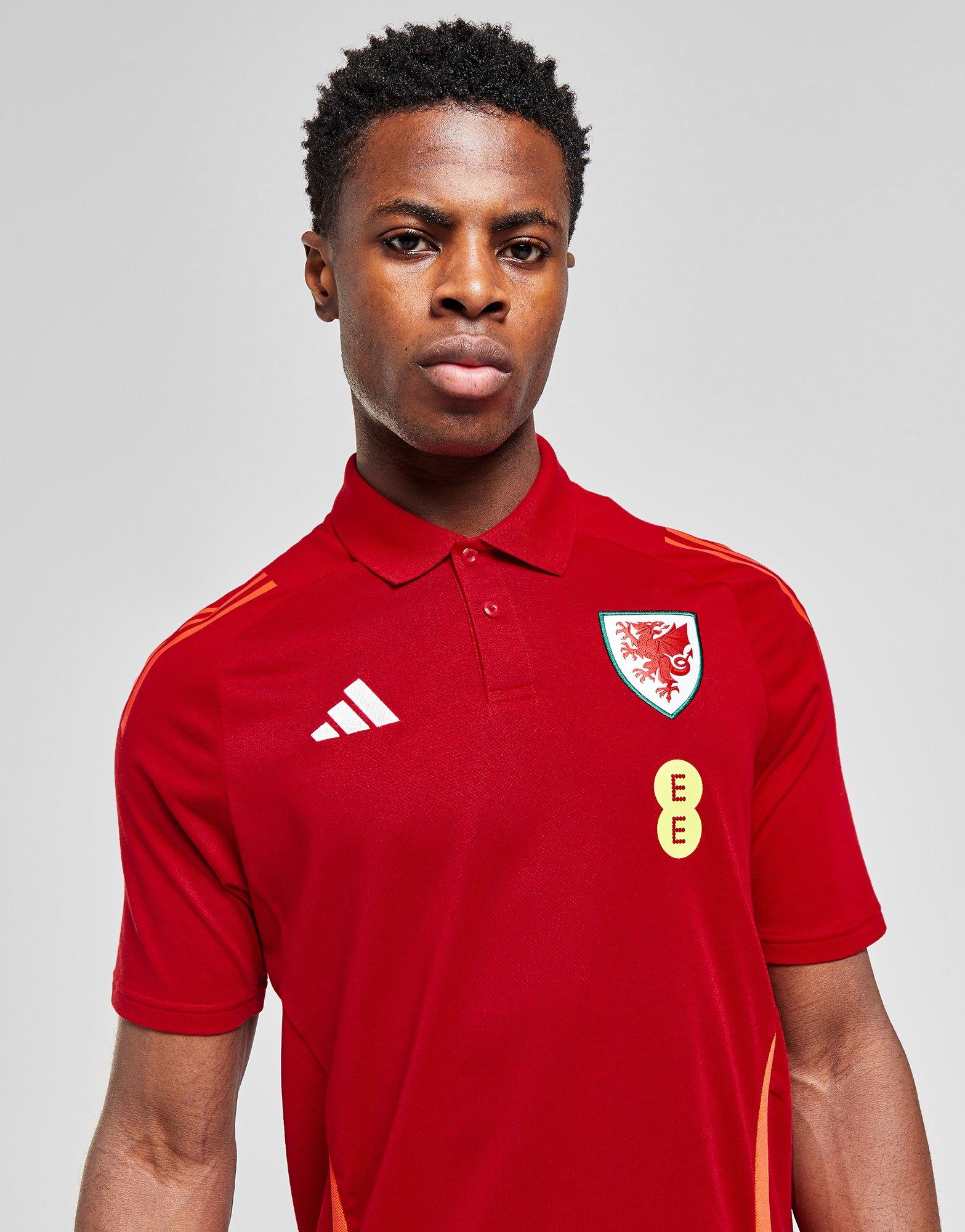 adidas Wales Tiro 24 Polo Shirt