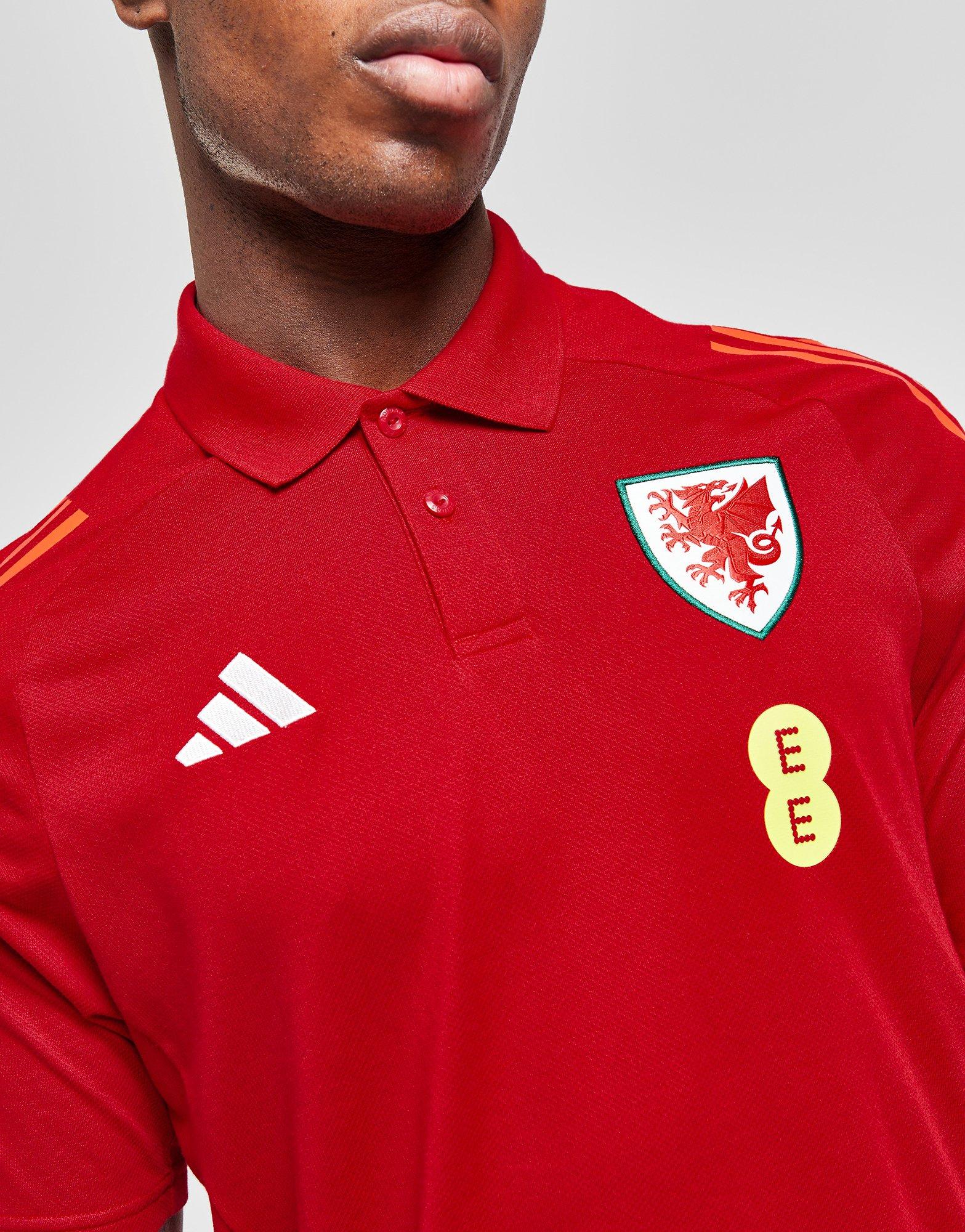adidas Wales Tiro 24 Polo Shirt