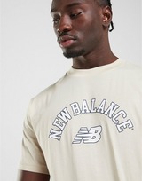 New Balance เสื้อยืดผู้ชาย Arch Stack Logo