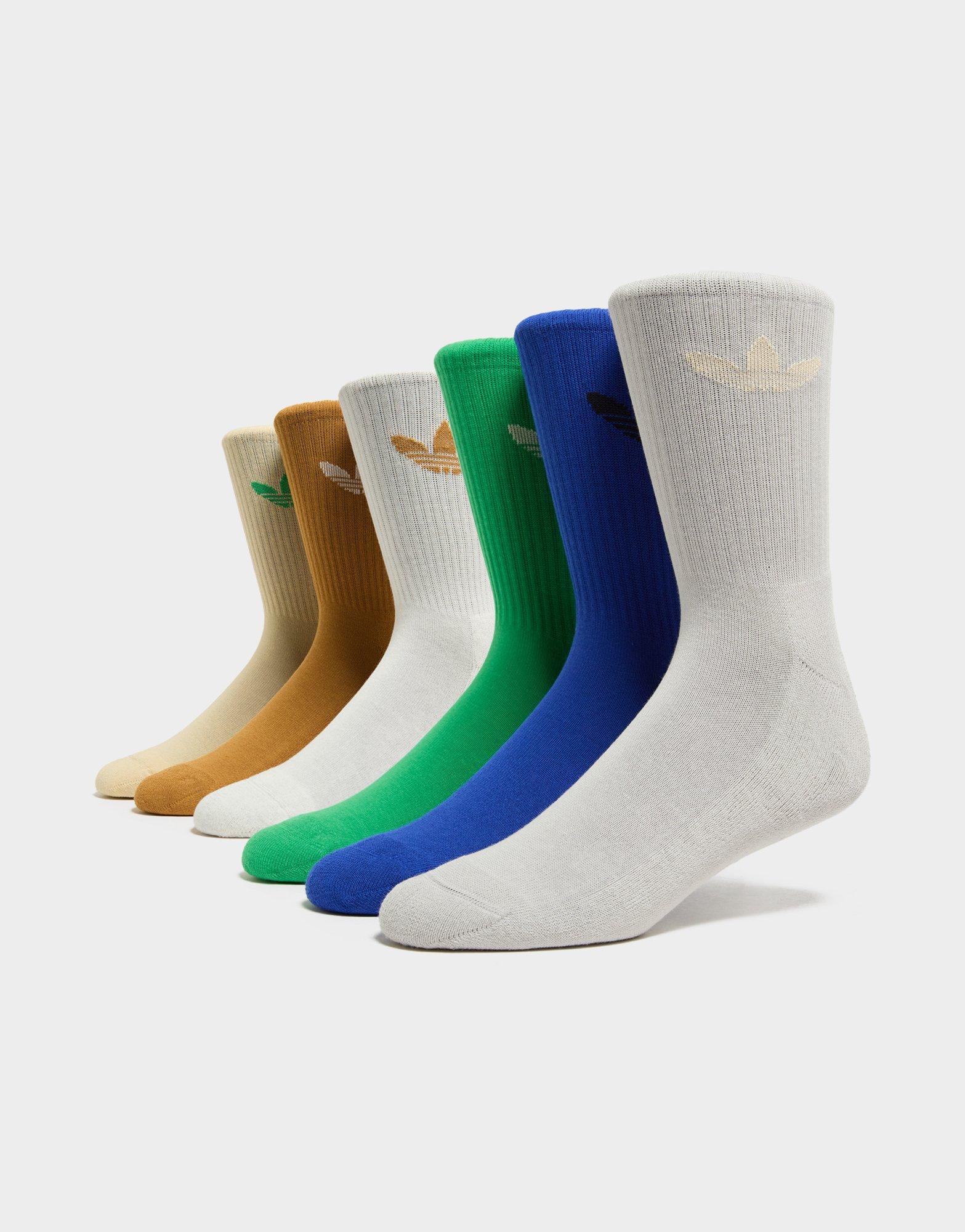 adidas Originals 6-Pack Trefoil Cushion Crew Socks