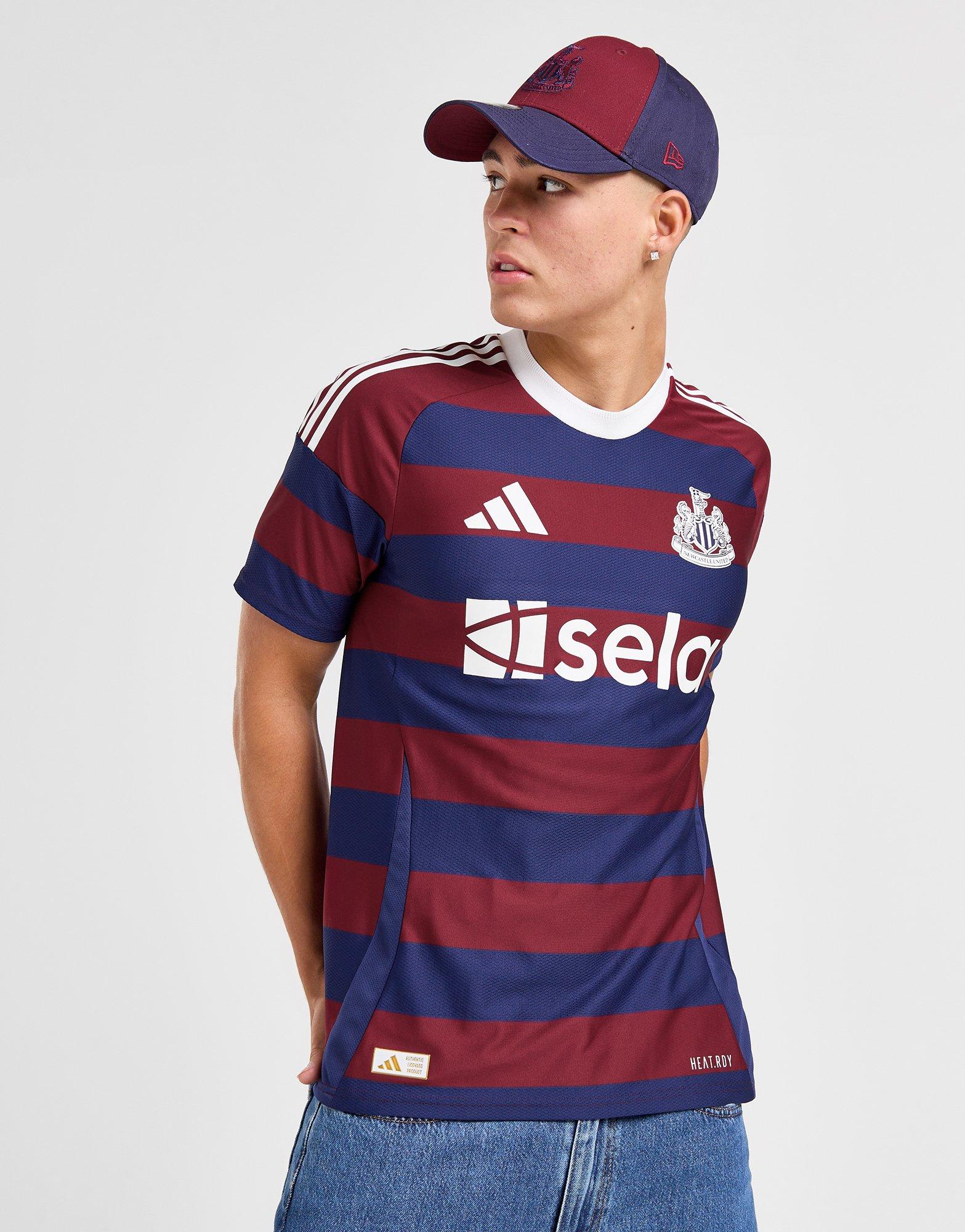 Newcastle United アウェイシャツ adidas Red adidas Newcastle United FC 2024/25 Match Away Shirt | JD