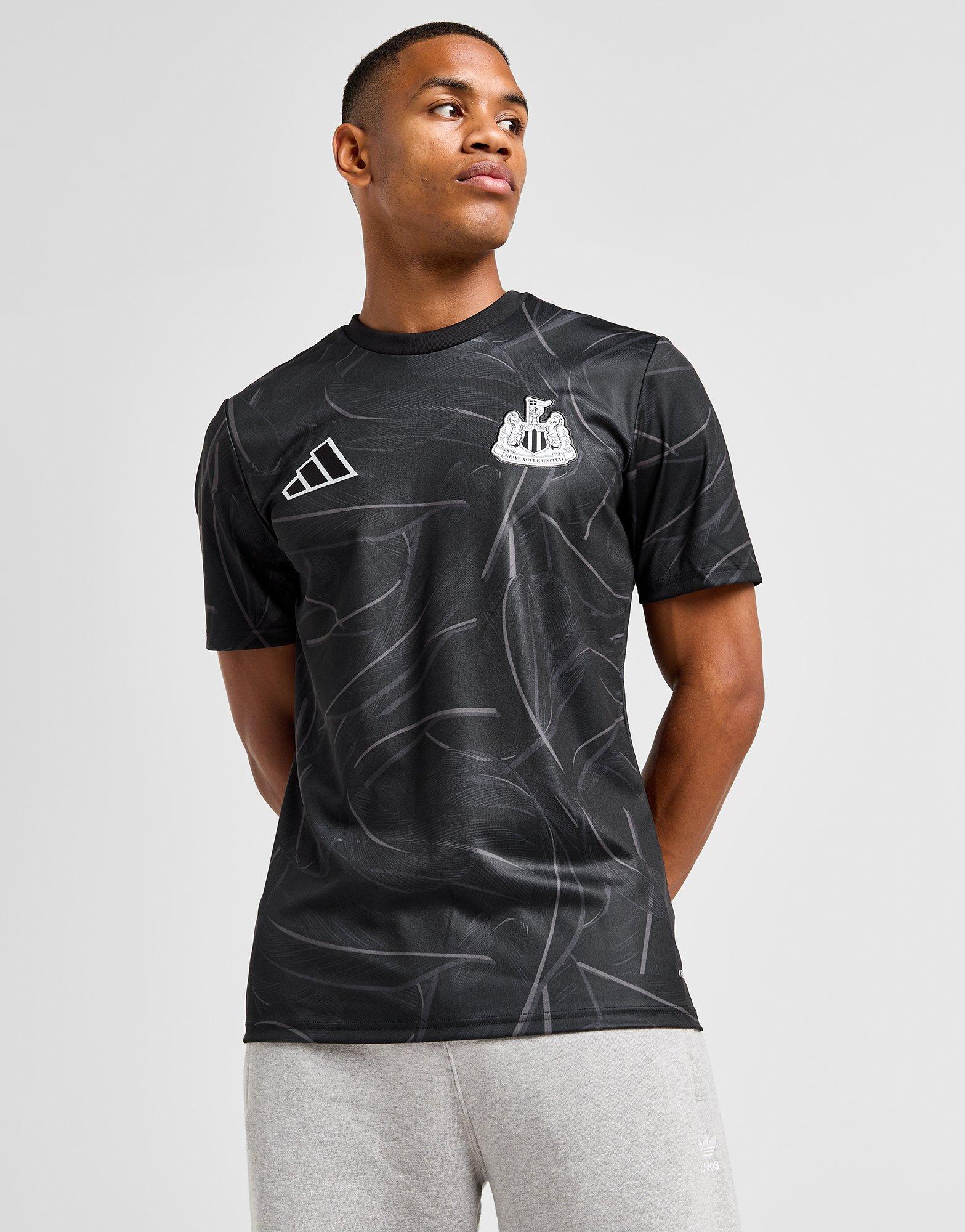 Black adidas soccer shirt online