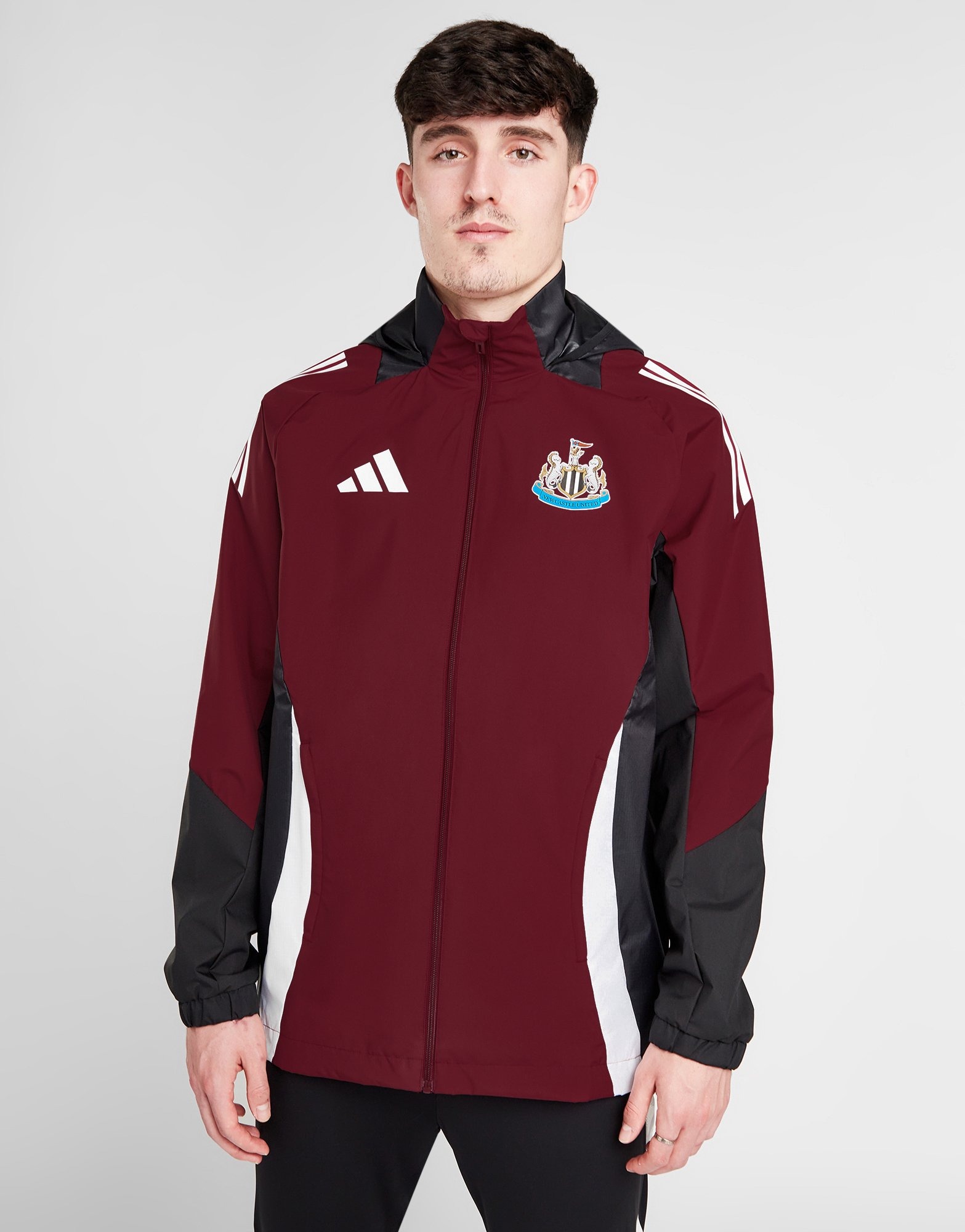 Red adidas Newcastle United FC AllWeather Jacket JD Sports Ireland