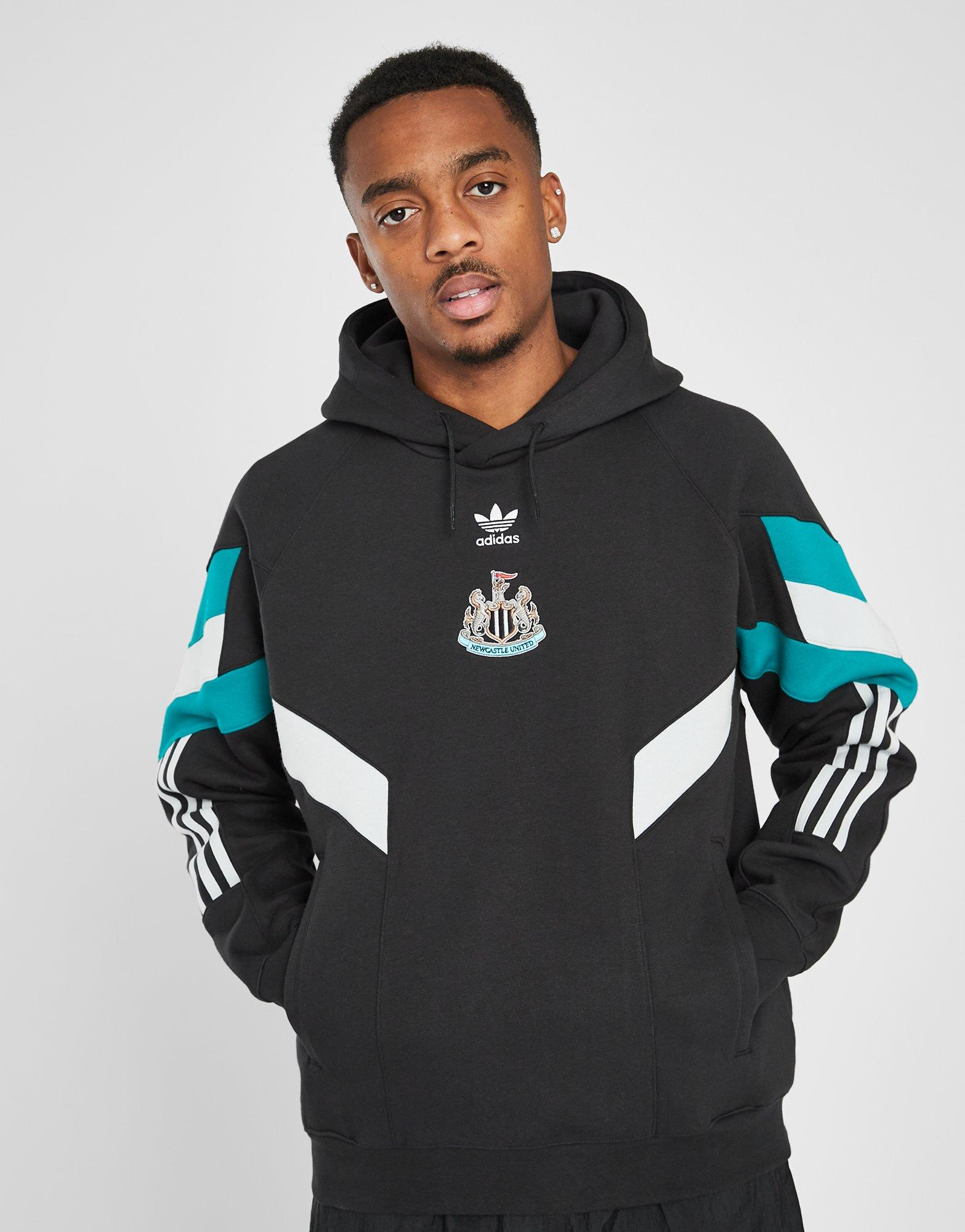 Black adidas Originals Newcastle United FC Originals Hoodie JD Sports Malaysia