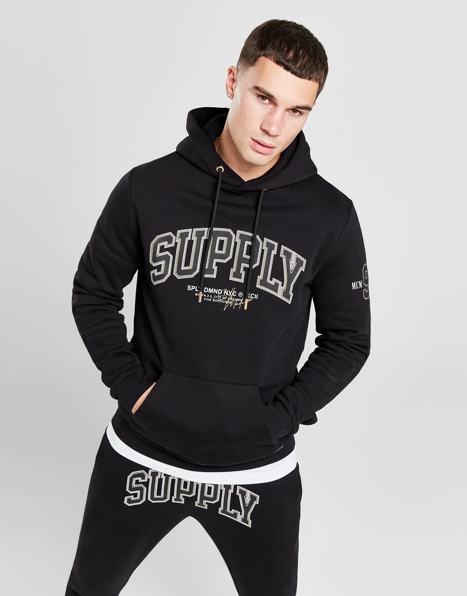 Black Supply & Demand Ring Hoodie - JD Sports