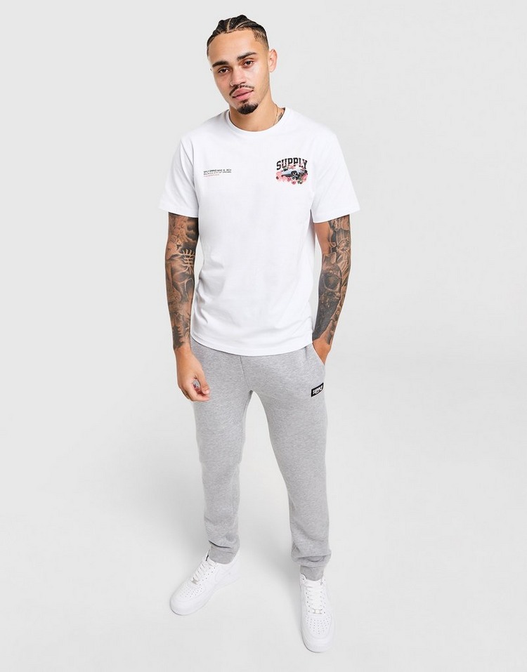 White Supply & Demand Bouncer T-Shirt | JD Sports UK