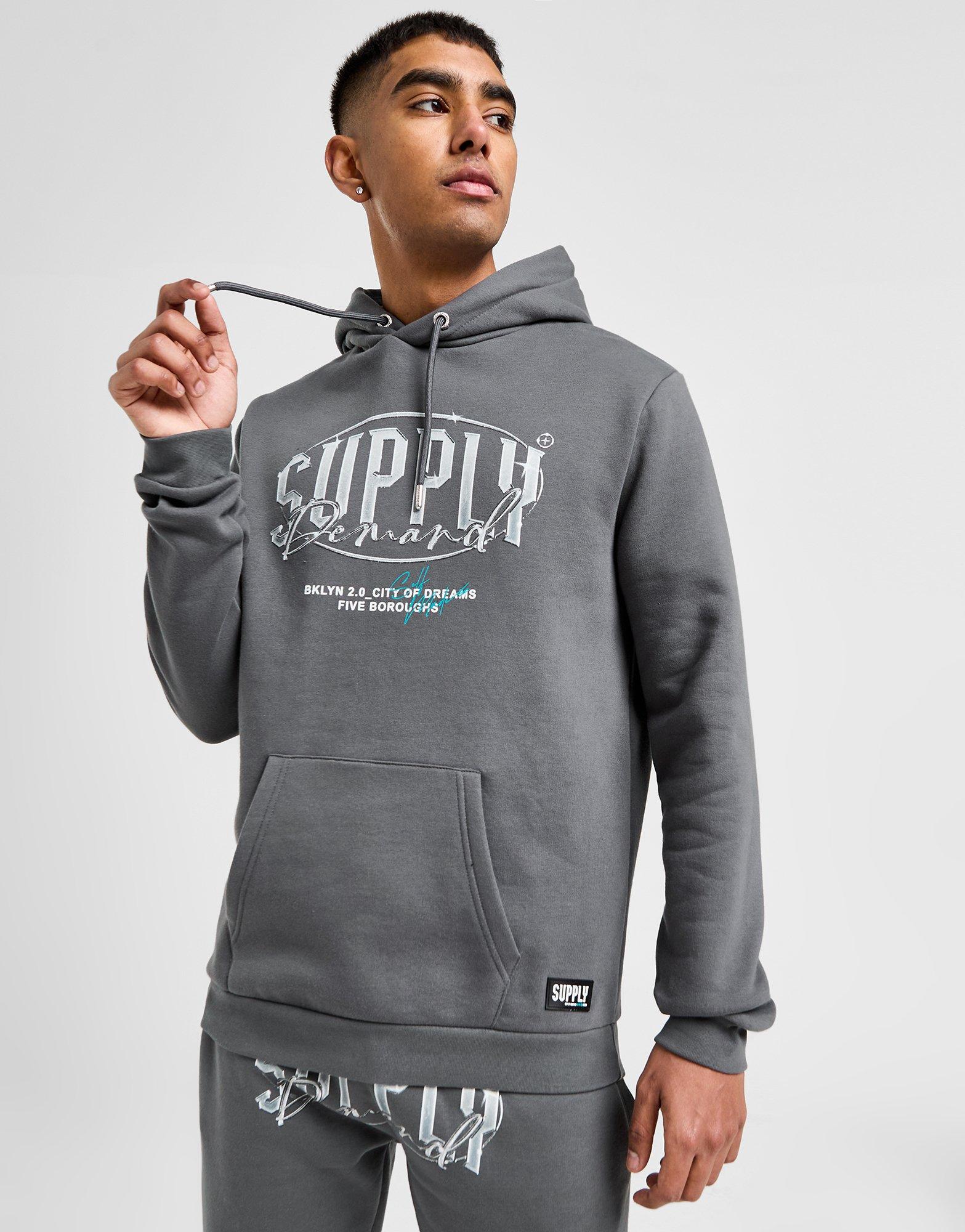 Supply & Demand Razor Hoodie em Cinzento JD Sports