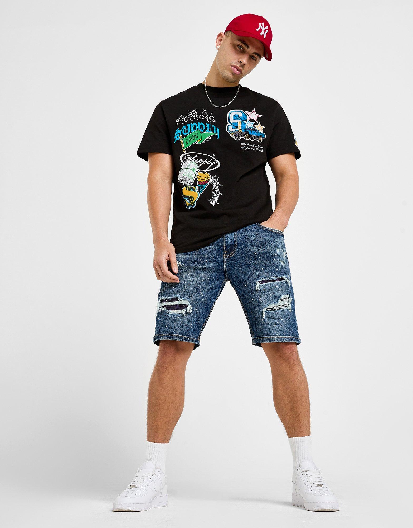 Blauw Supply & Demand Scoot Shorts - JD Sports Nederland