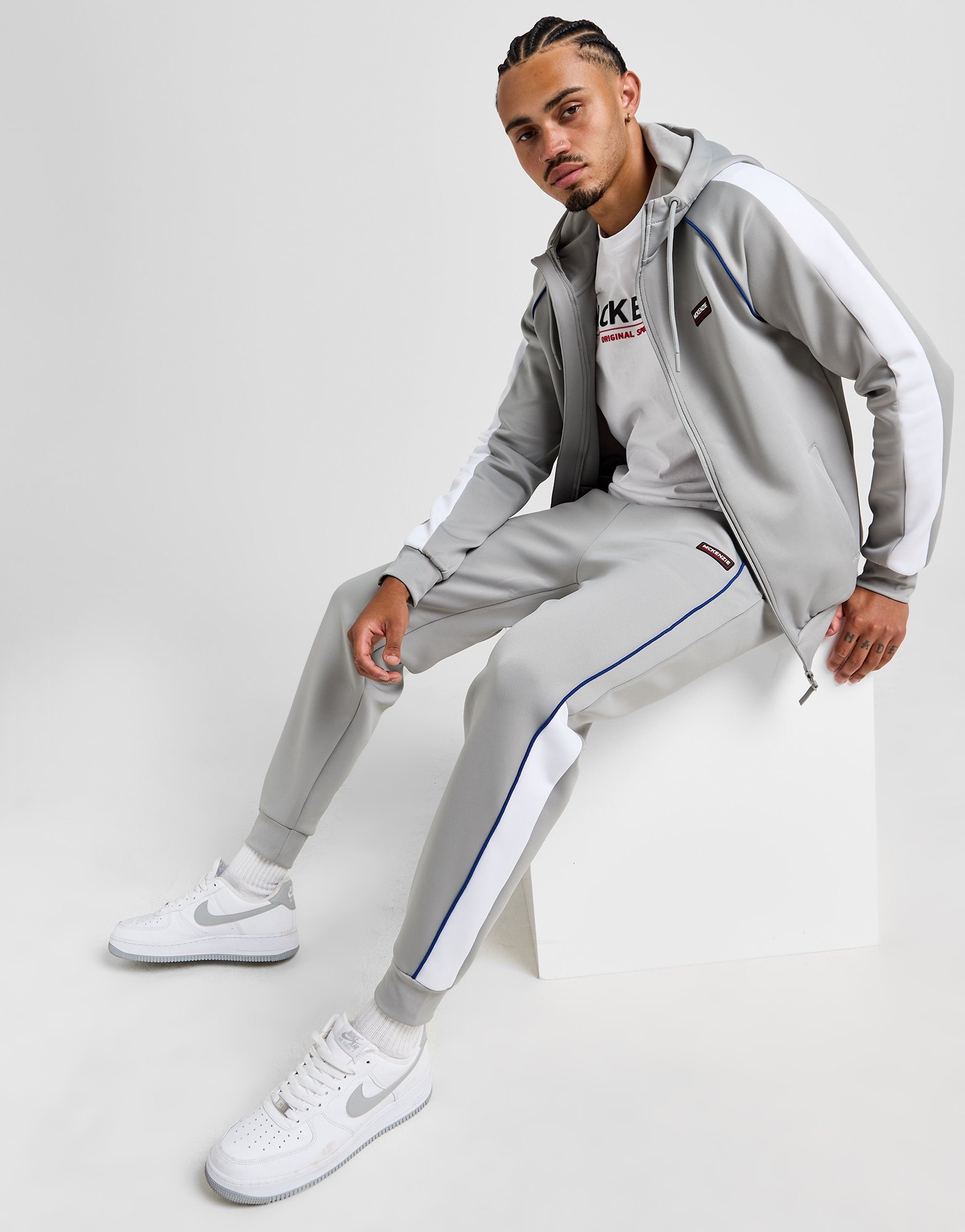 Grey McKenzie Medley Poly Track Pants | JD Sports UK