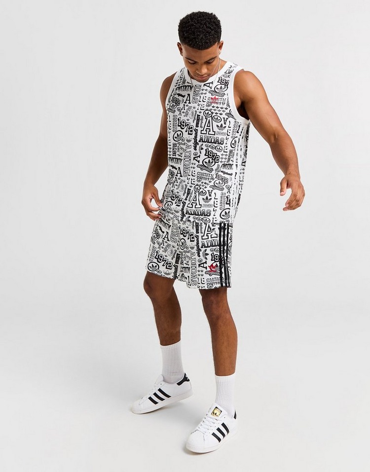 adidas Originals Sticker Basketball Shorts
