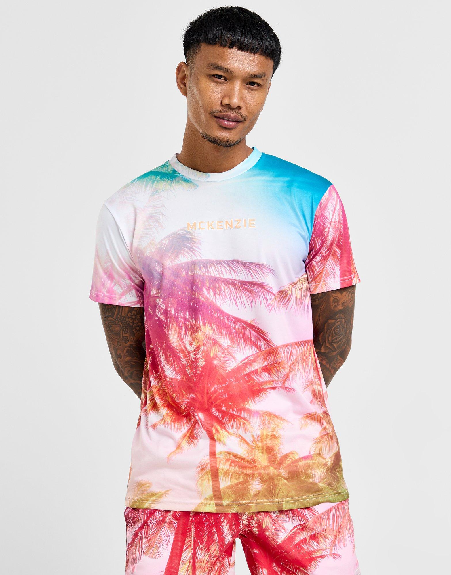 Multi McKenzie Sunrise TShirt/Swim Shorts Set JD Sports UK