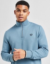 Fred Perry Tt 1/2 Zip Blk/wht